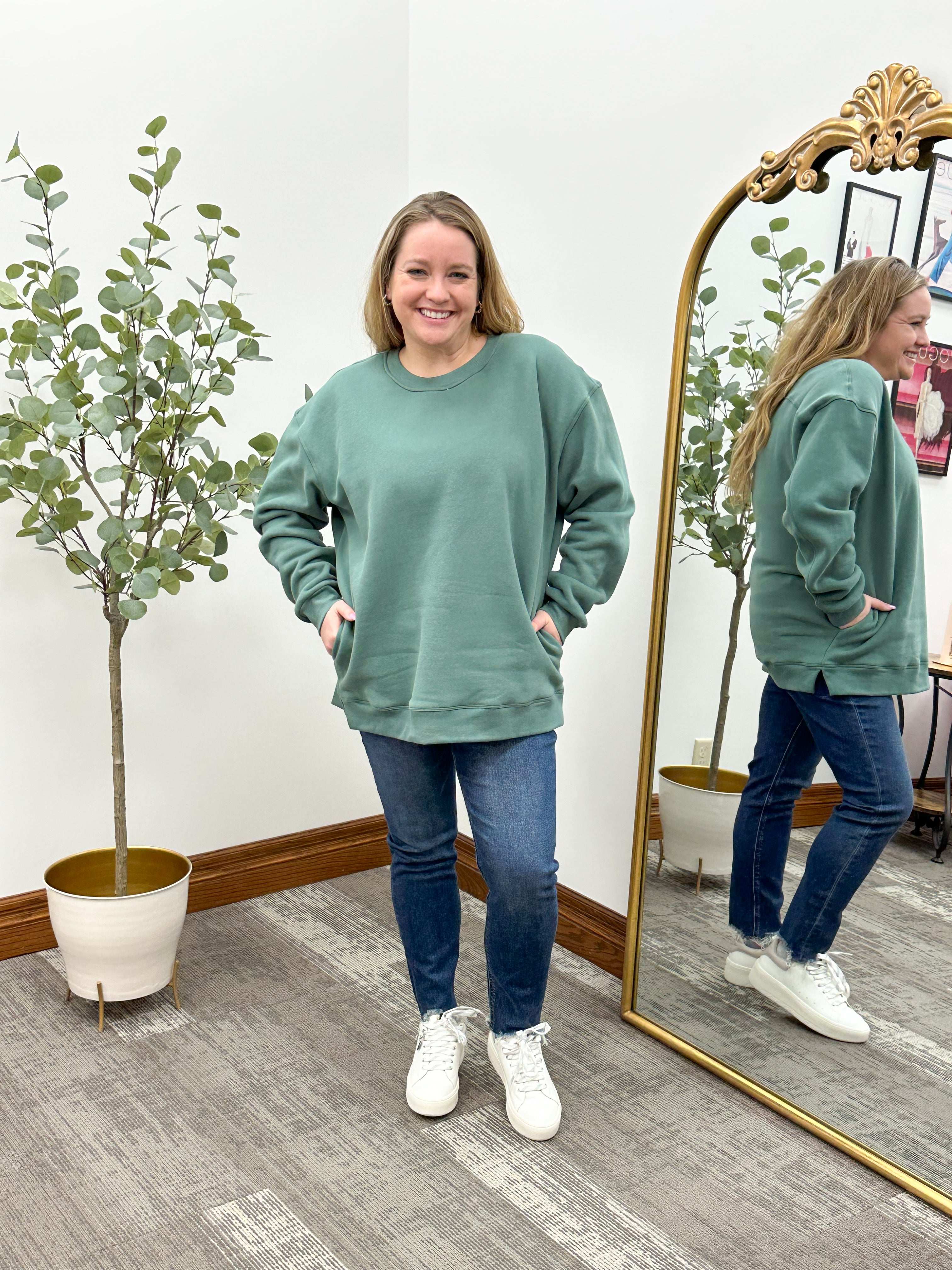 Shelby Oversized Fleece Sweatshirt
