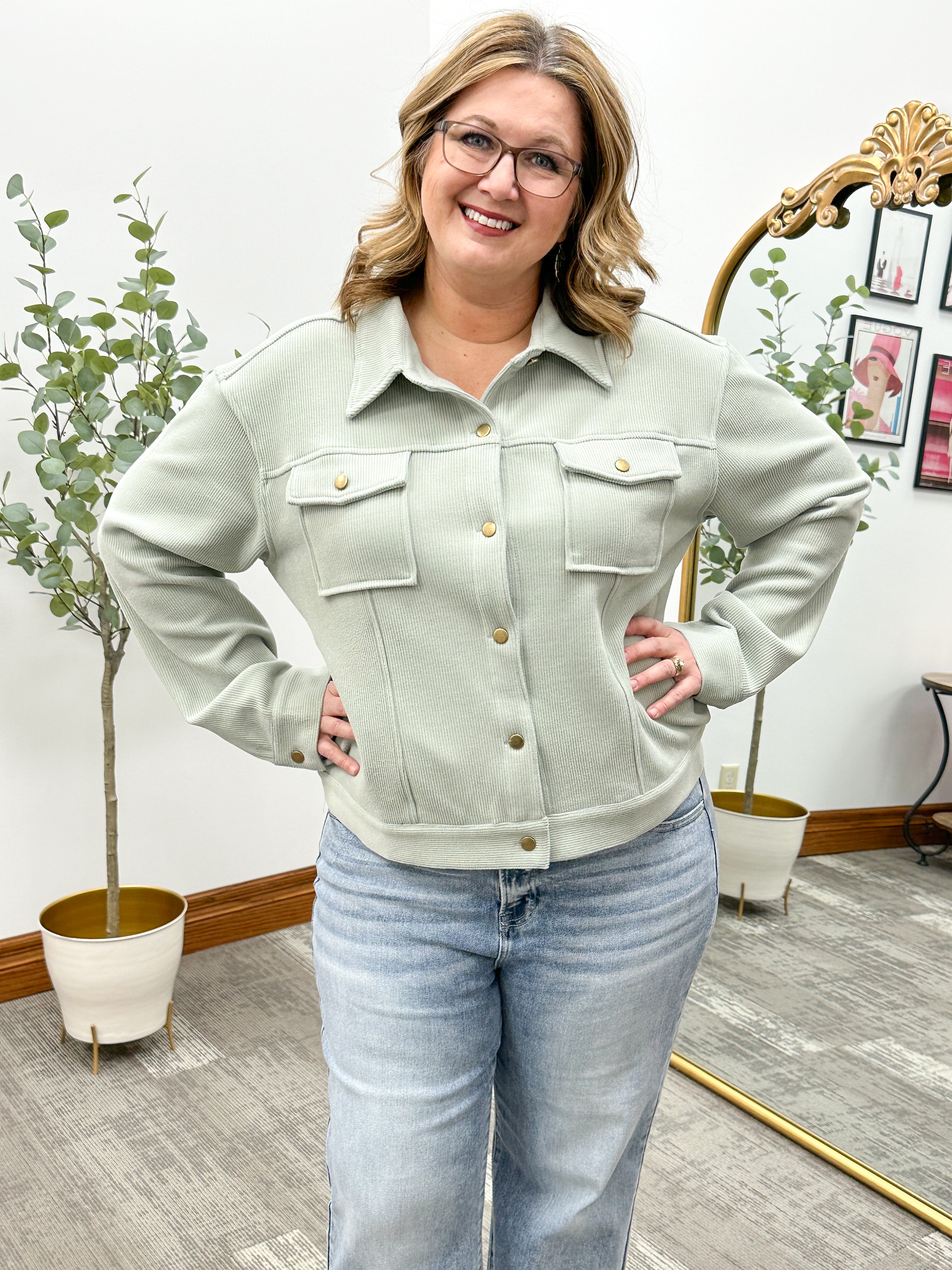 Piper Corded Shacket