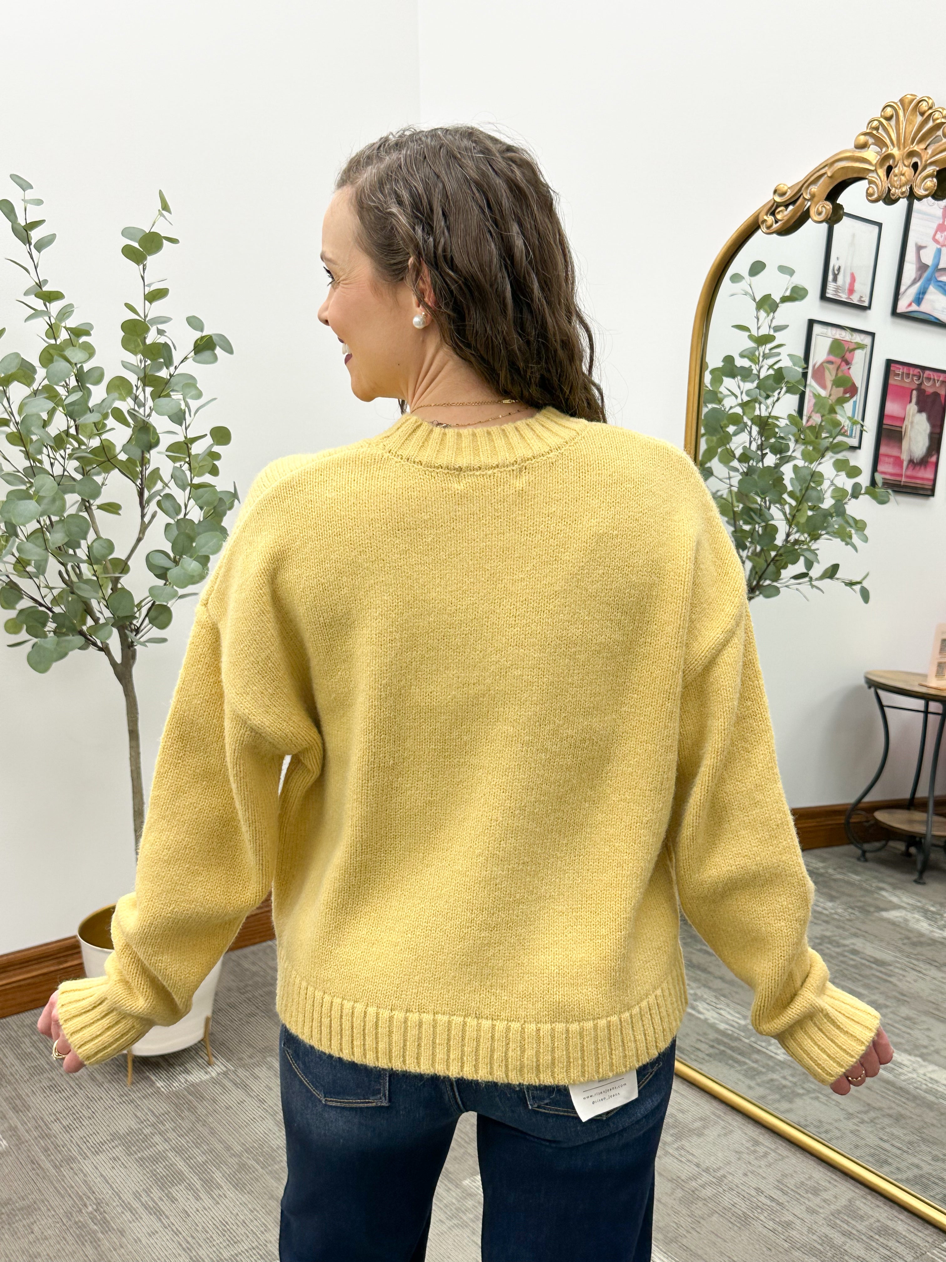 Honey Yellow Sweater