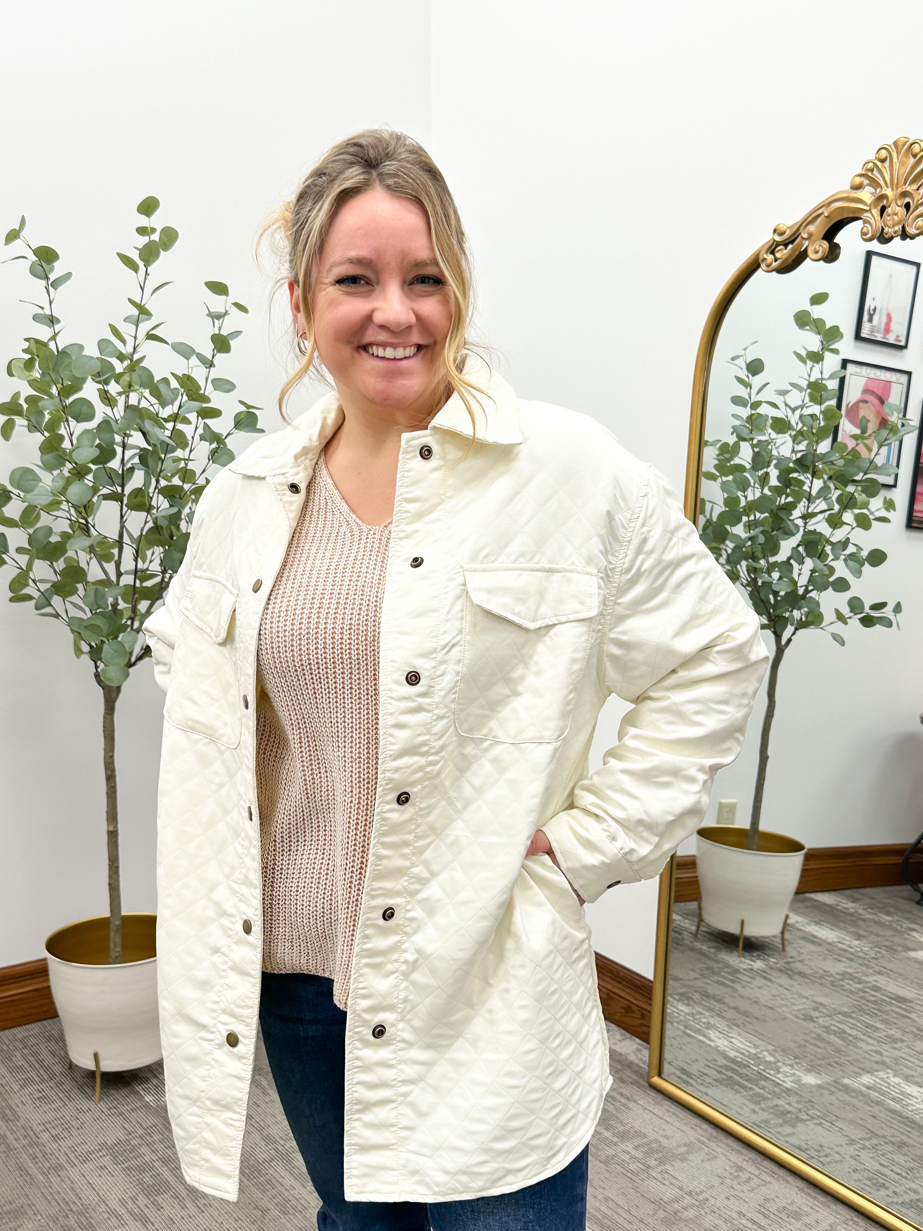 Mary Long Quilted Jacket