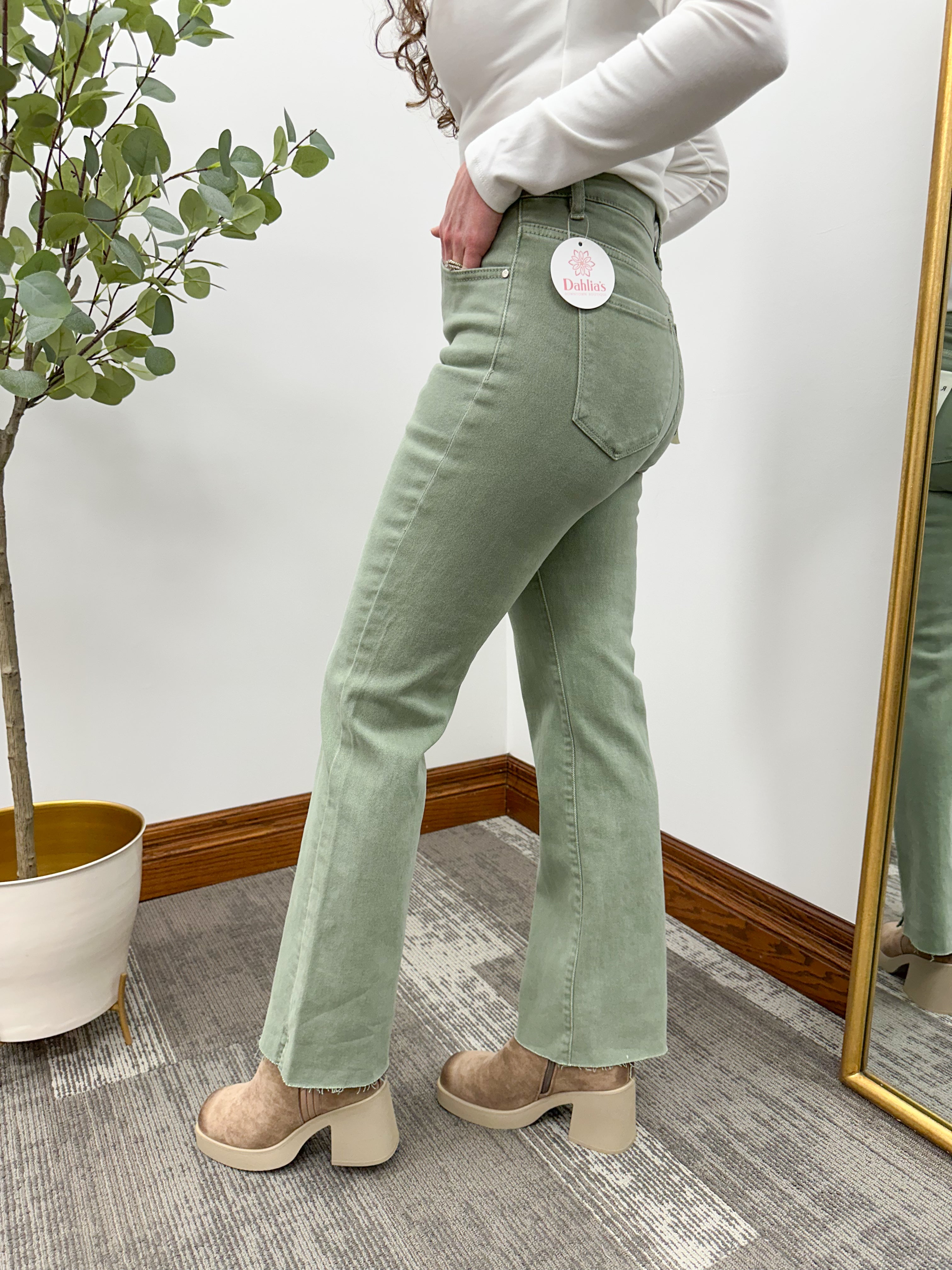 High Rise Tummy Control Jeans