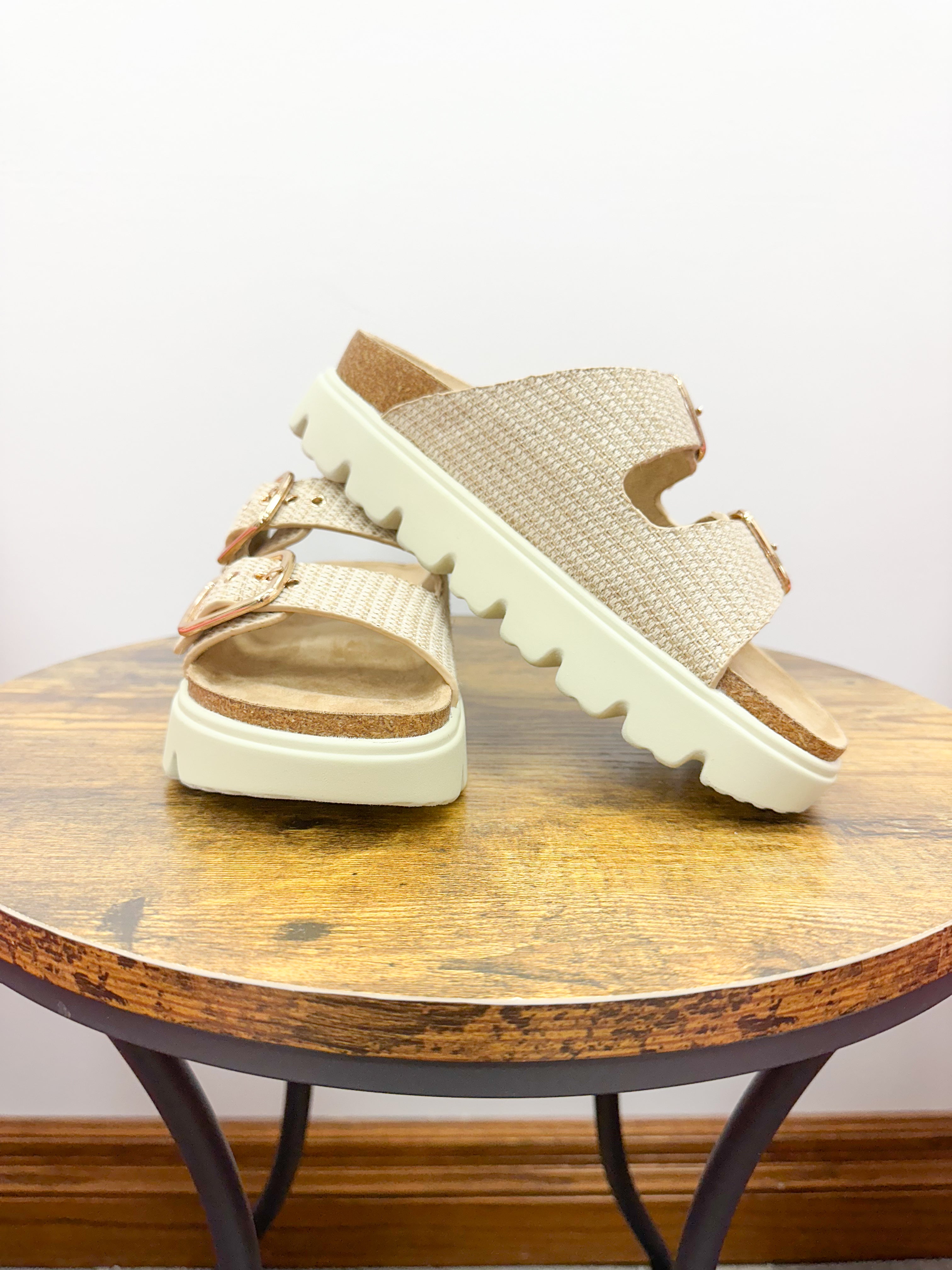 Corkys Rumor Has It Ivory Sandals