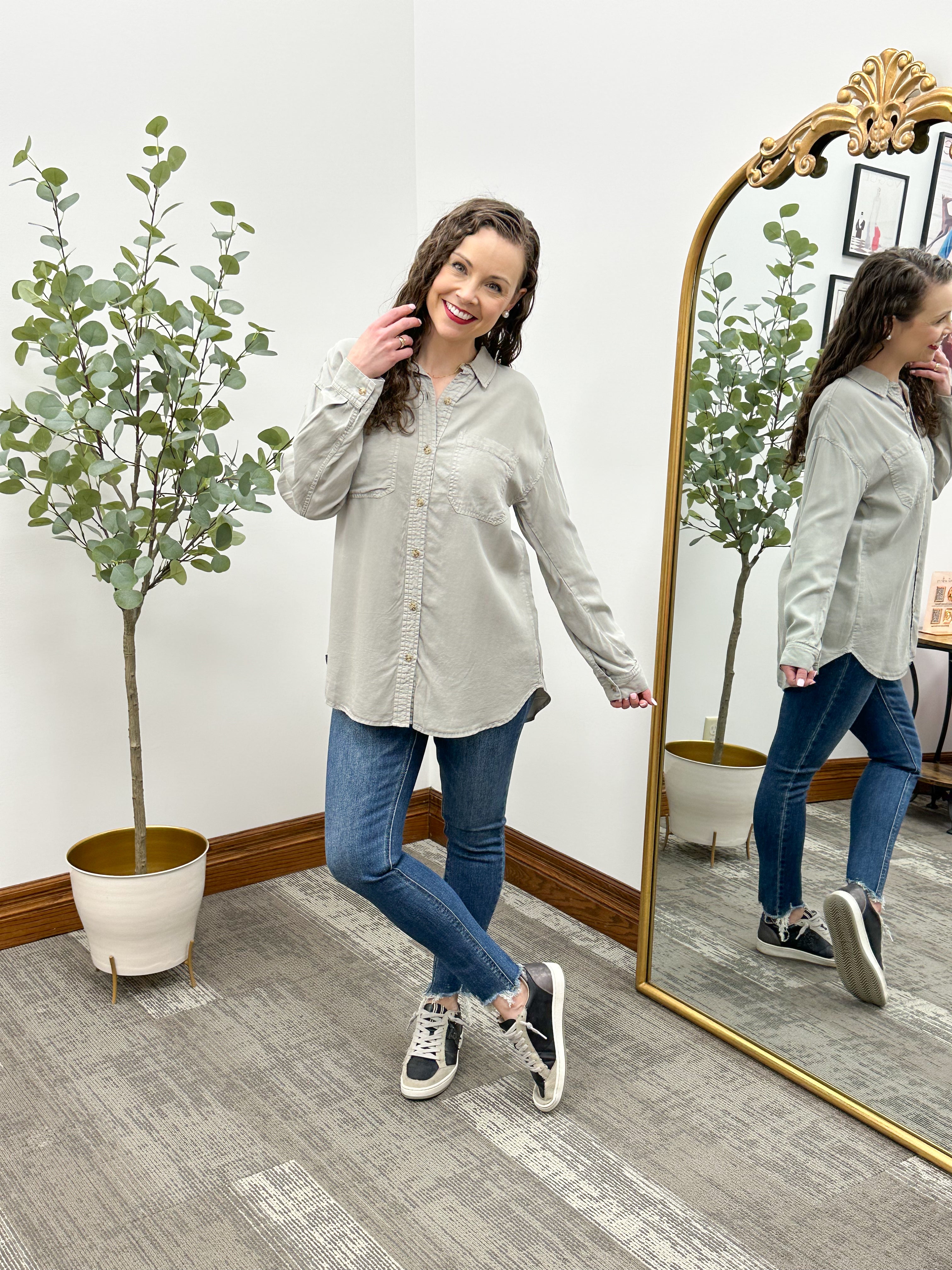 Emily Oversized Tencel Top