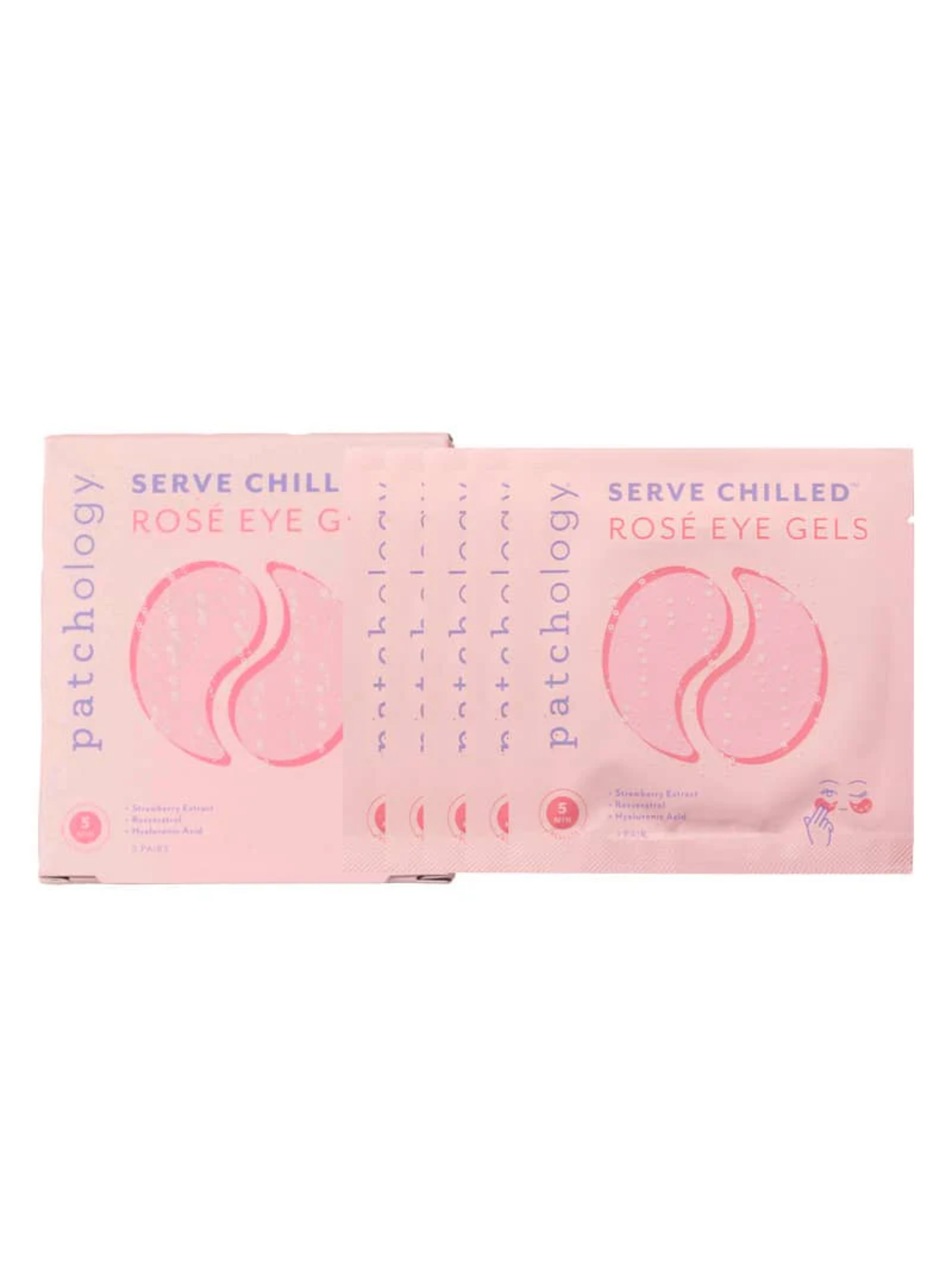 Patchology Rosé Serve Chilled™Hydrating Under Eye Masks