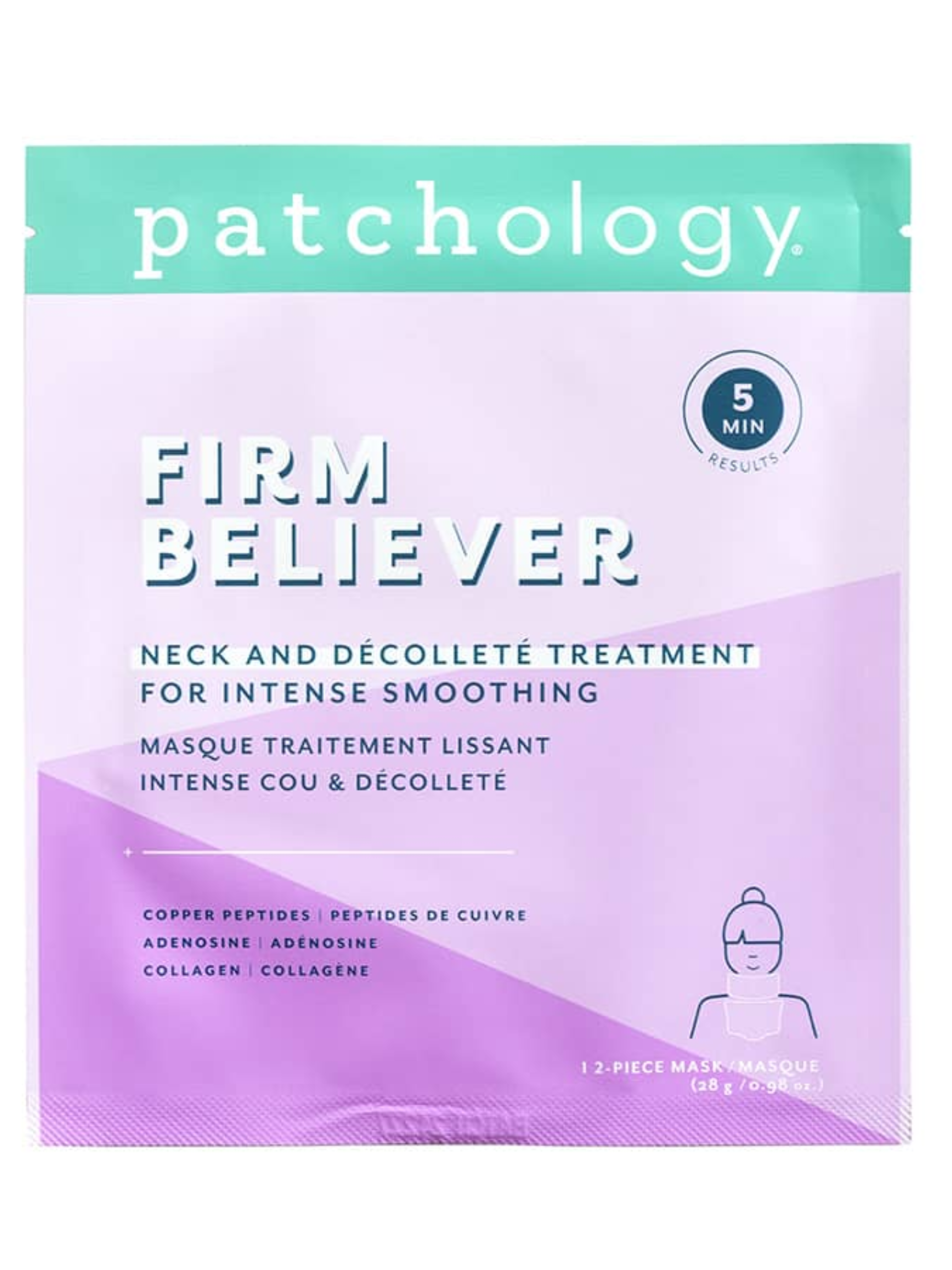 Firm Believer Firming Hydrogel Neck and Chest Mask