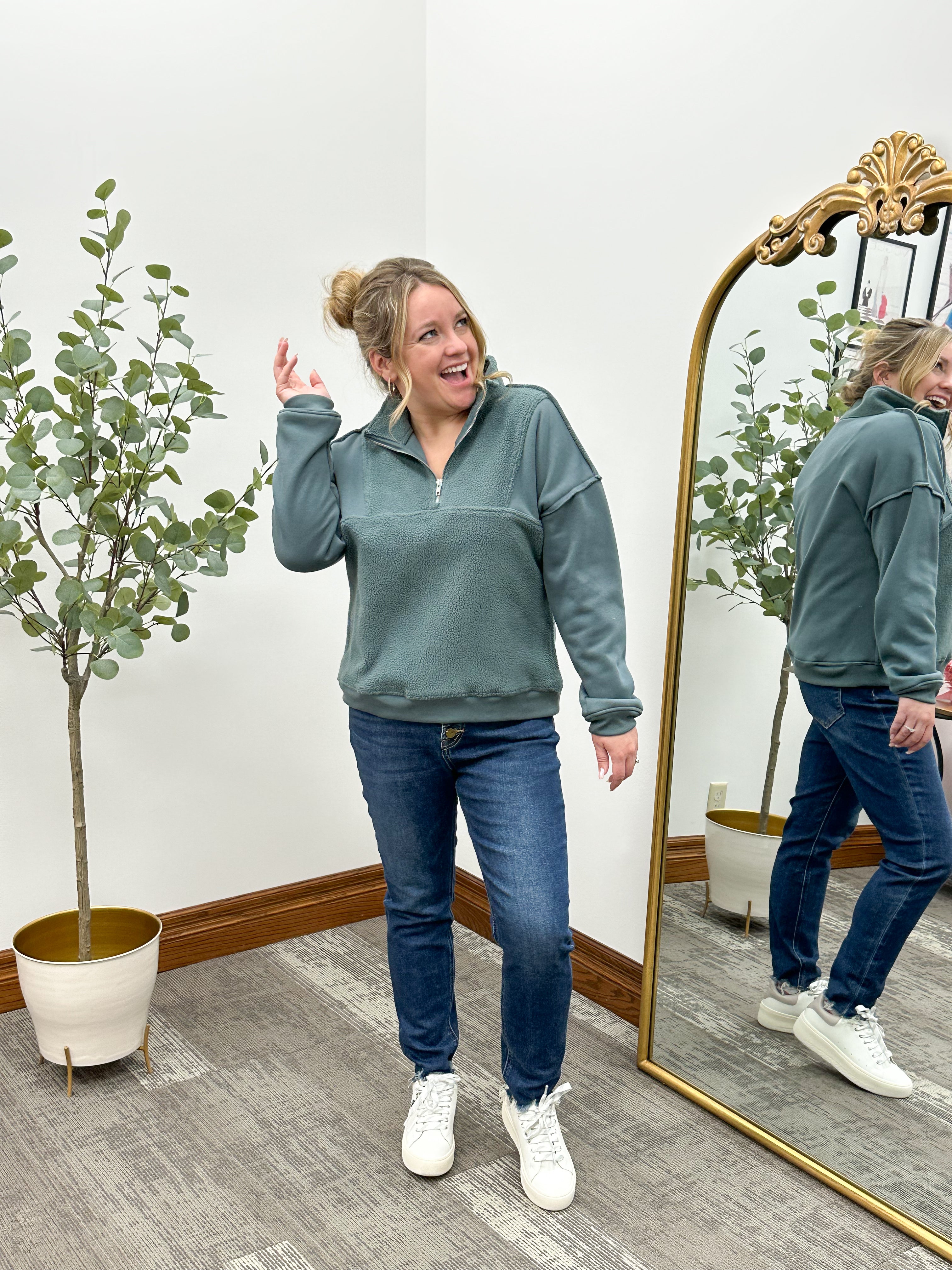 Fleece 1/4 Zip Pullover