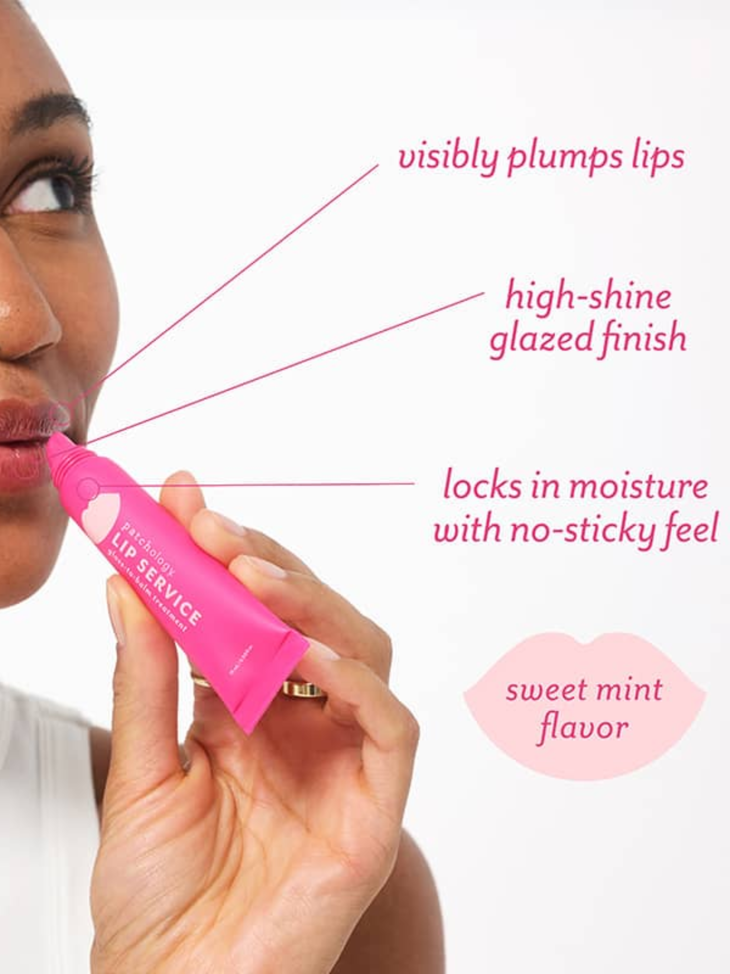 Lip Service Nourishing Lip Gloss to Balm