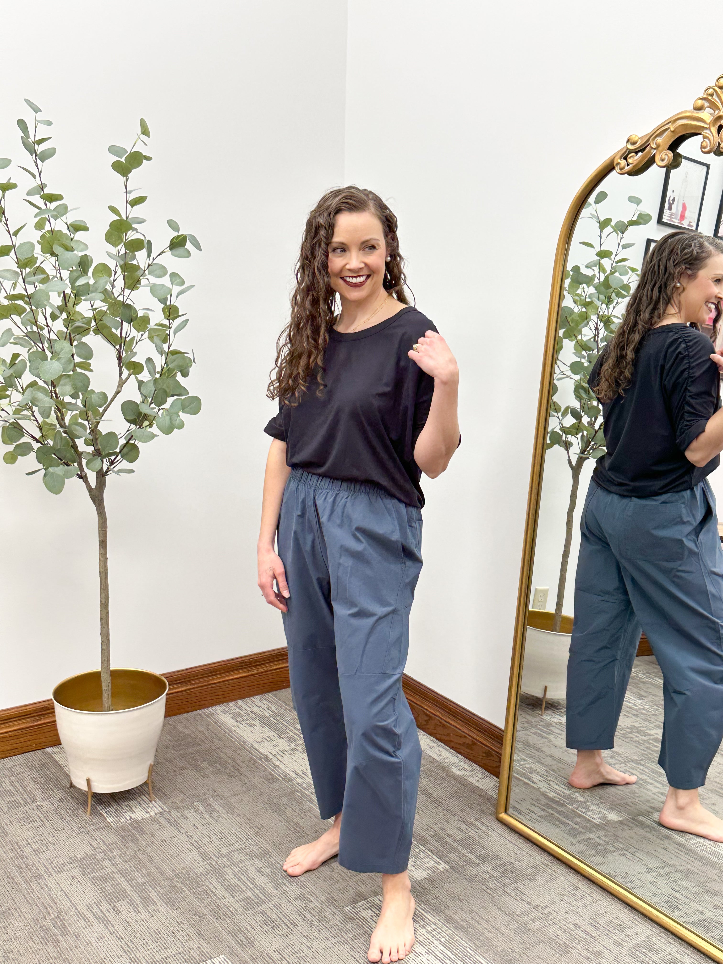 Black Athletic T-Shirt