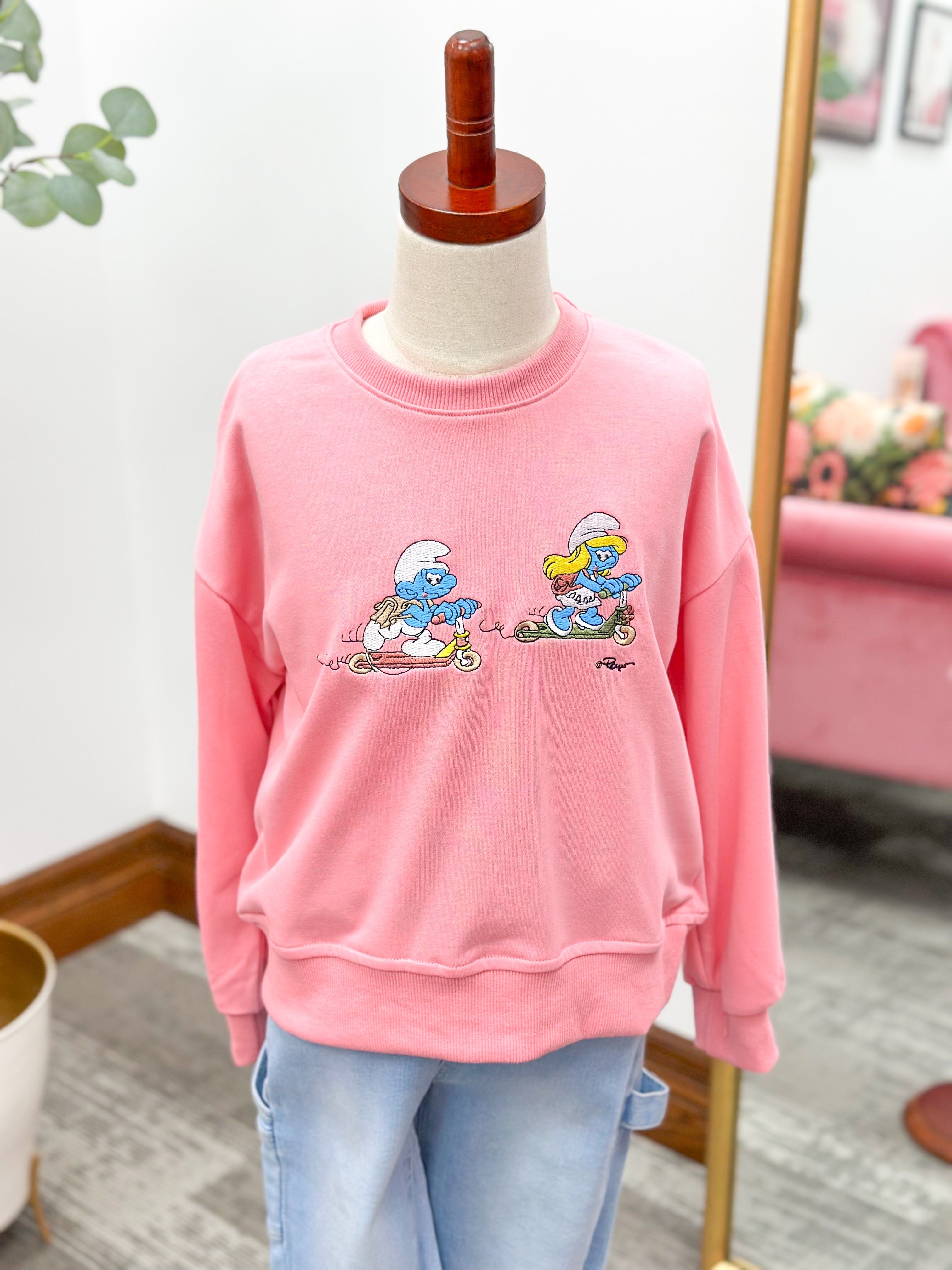 Girls Smurfs Sweatshirt