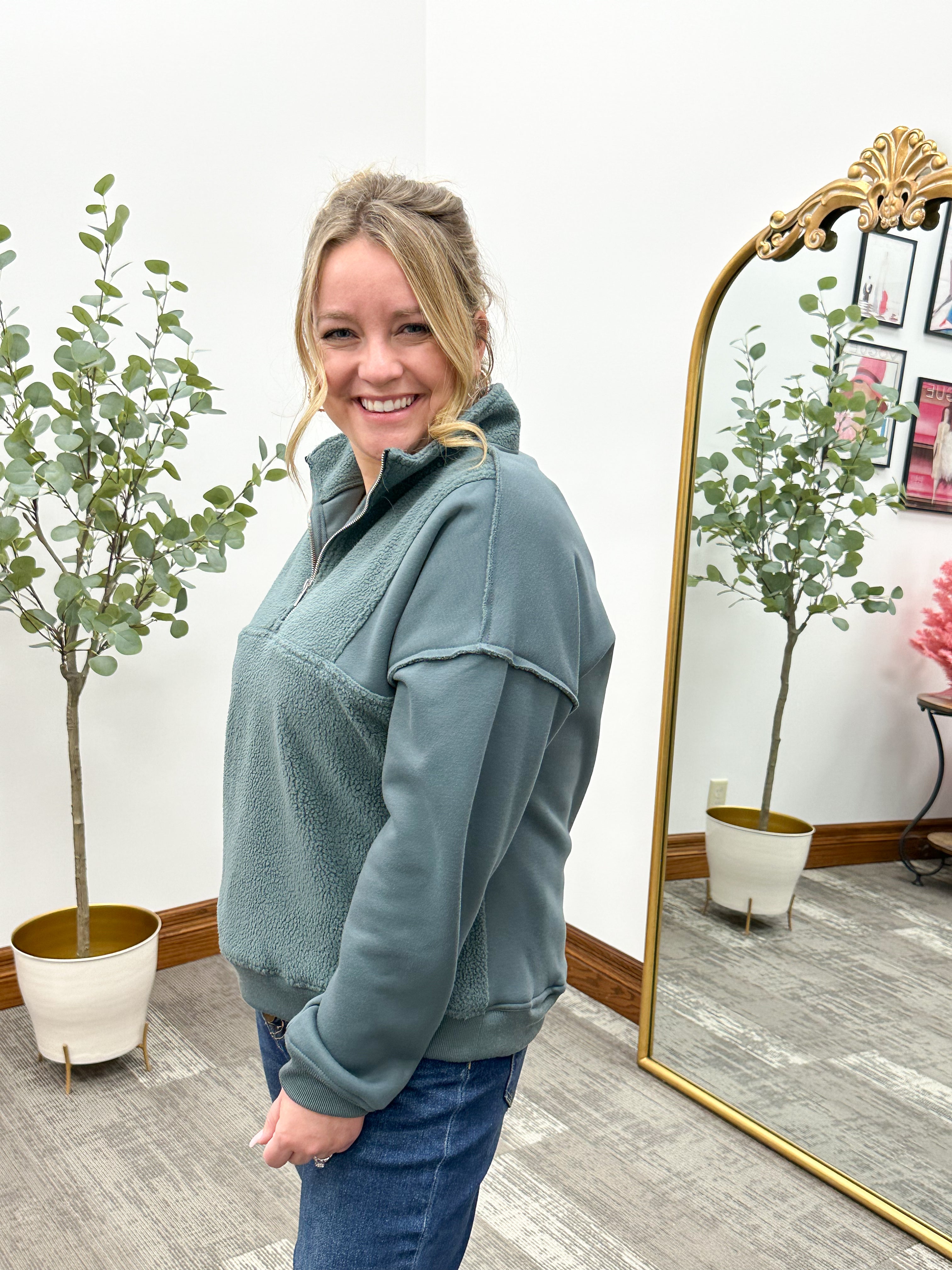 Fleece 1/4 Zip Pullover
