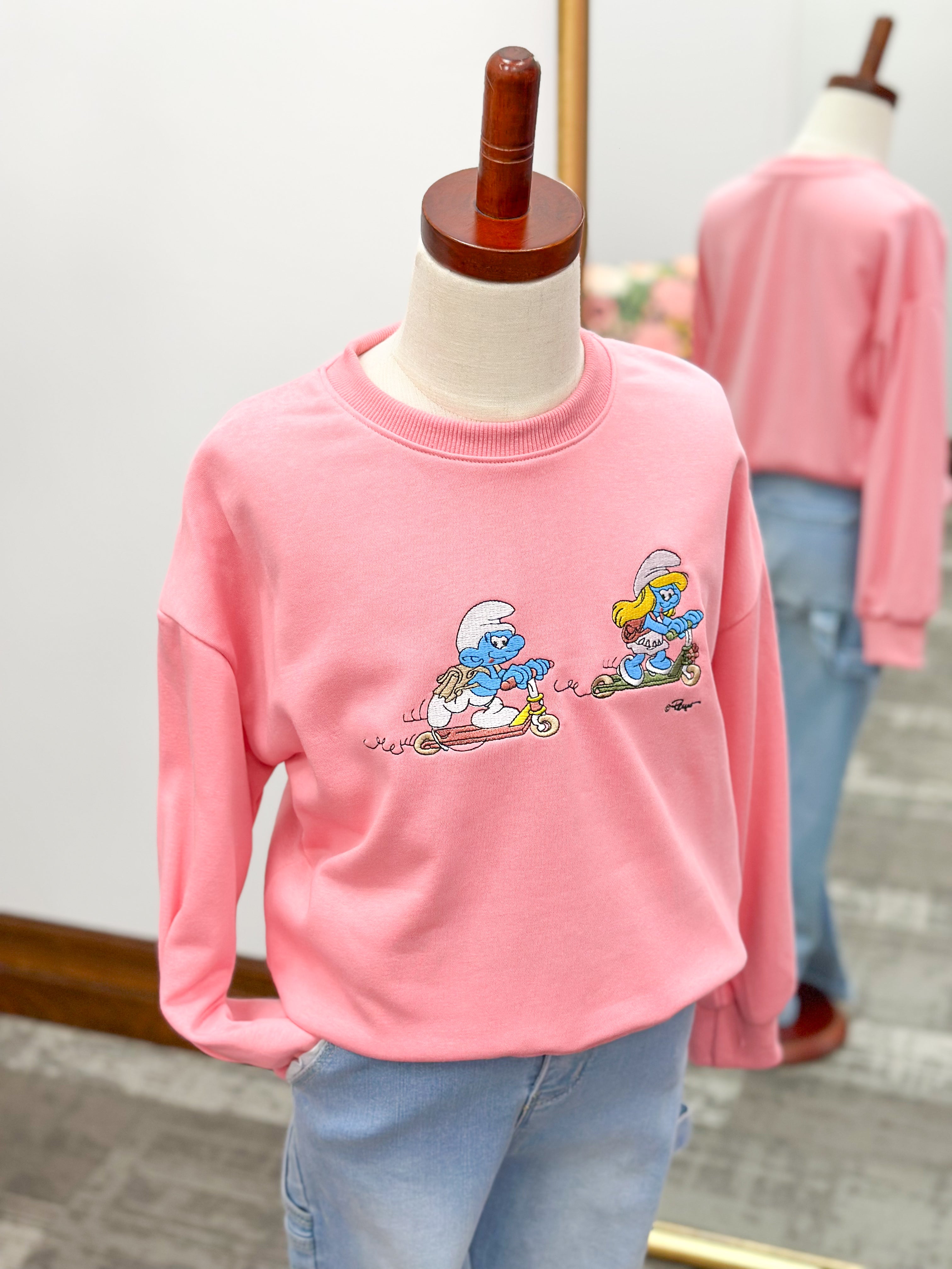 Girls Smurfs Sweatshirt