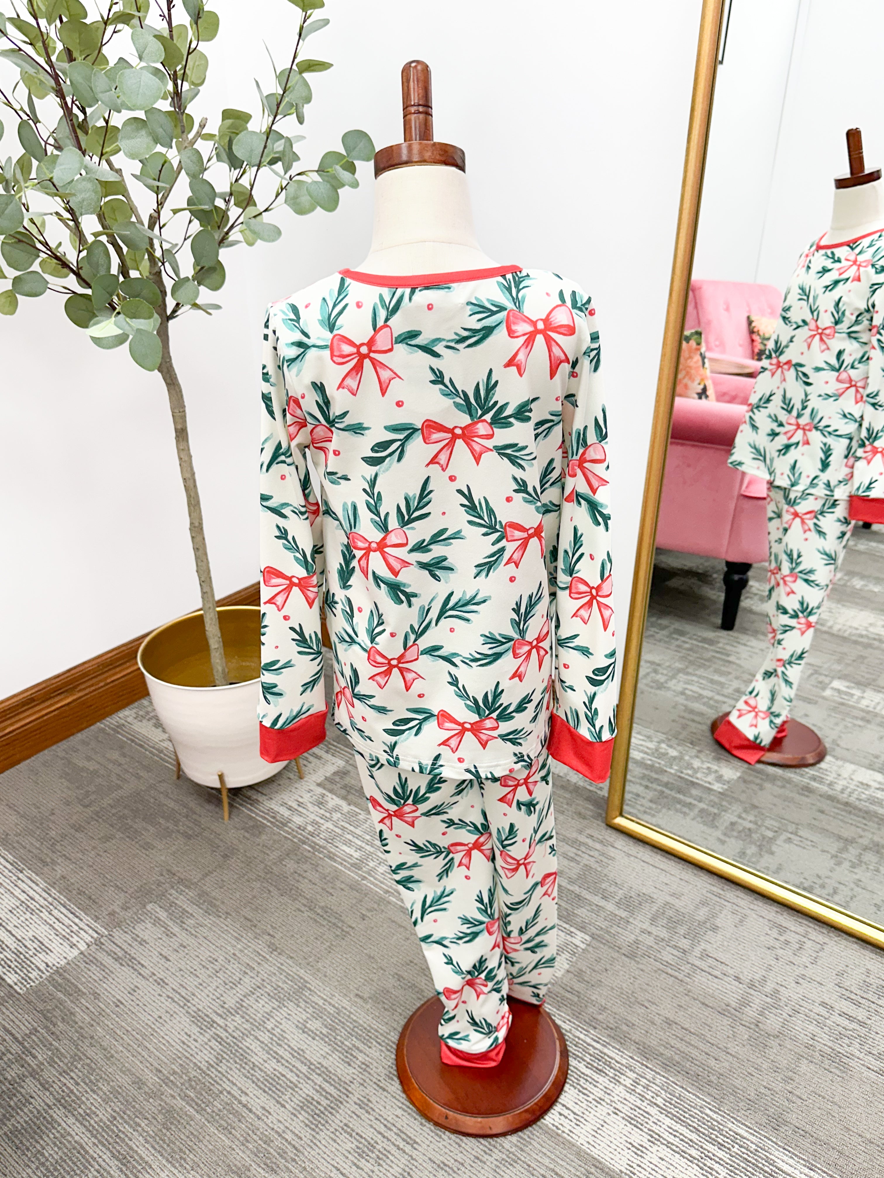 Girls Christmas Pajama Set