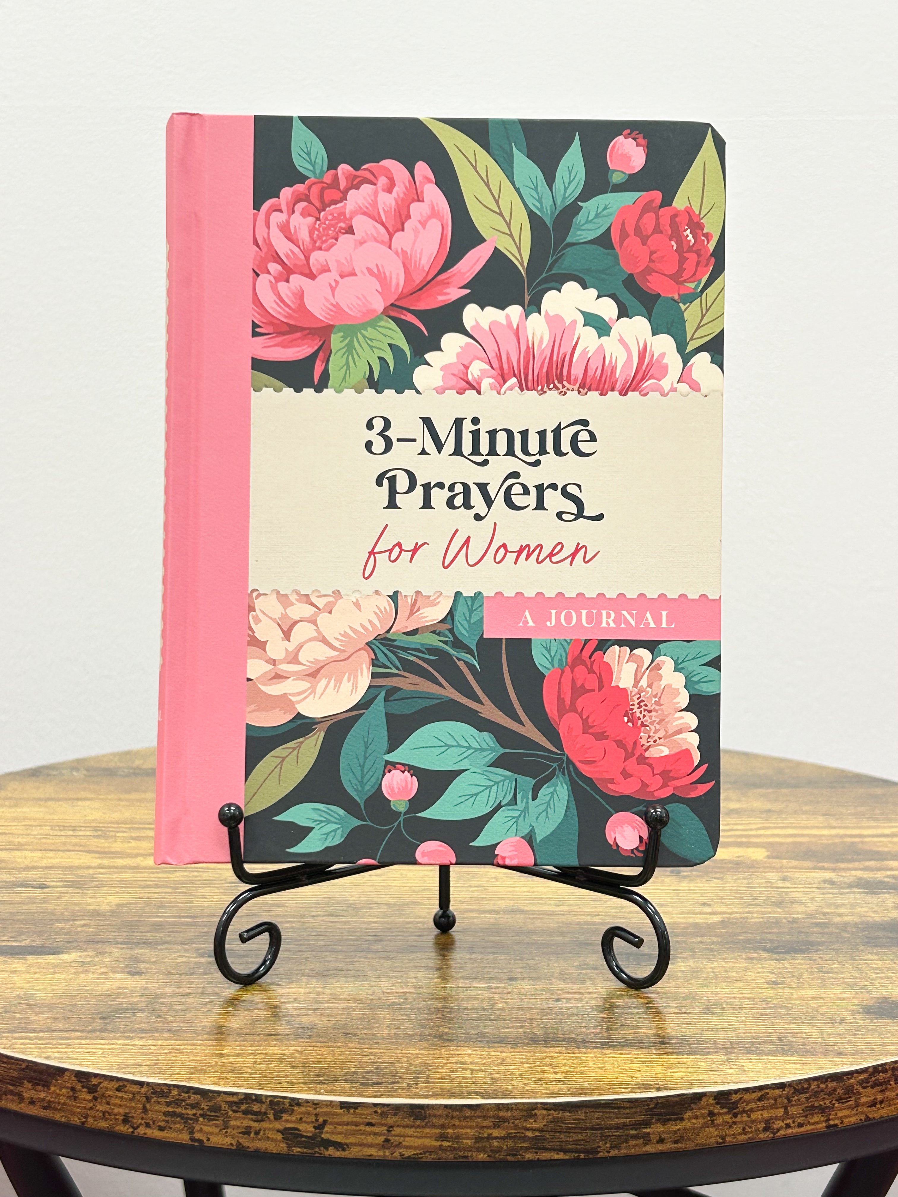 3-Minute Prayers For Women: A Journal