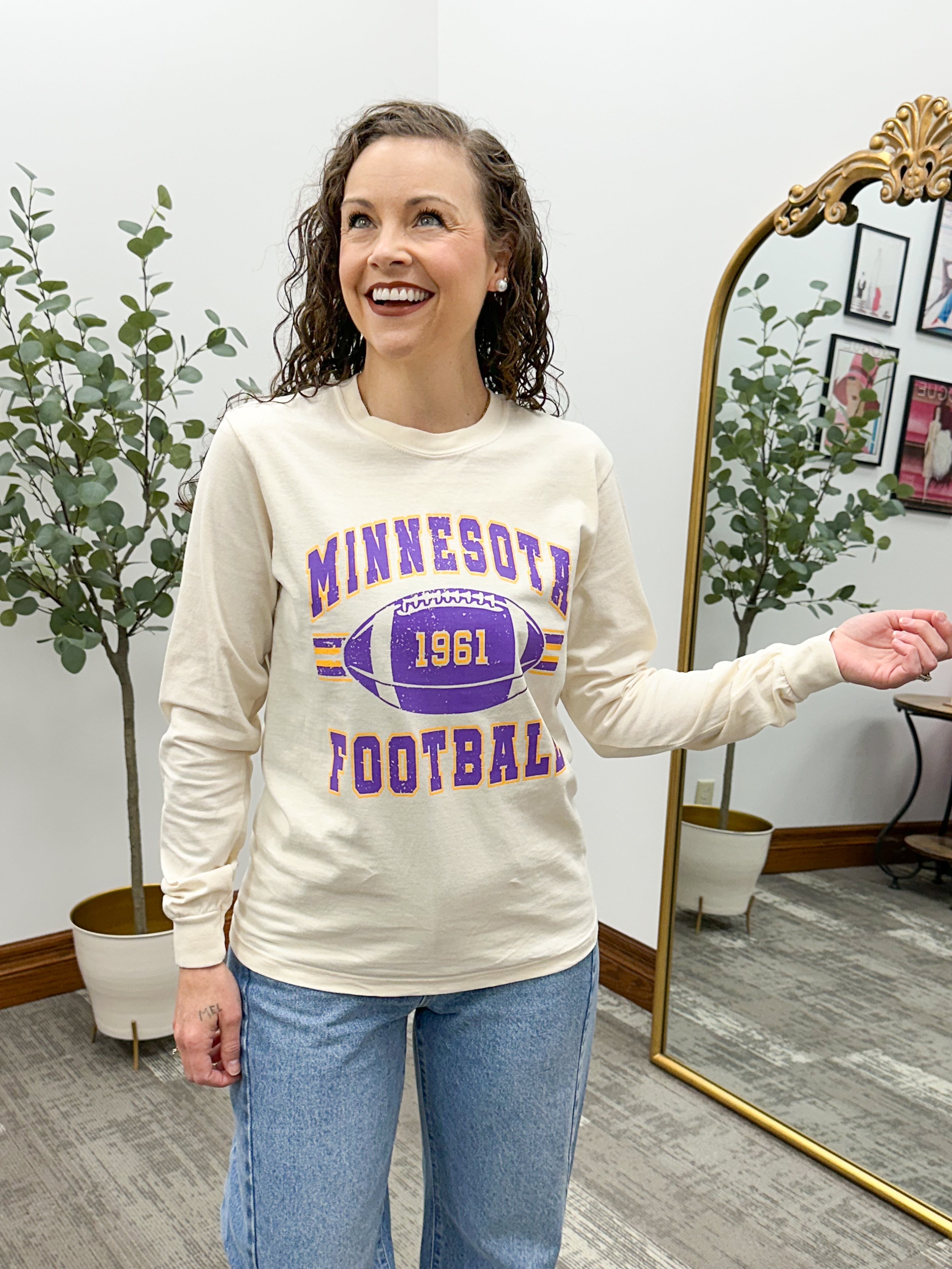Minnesota Football Long Sleeve Shirt