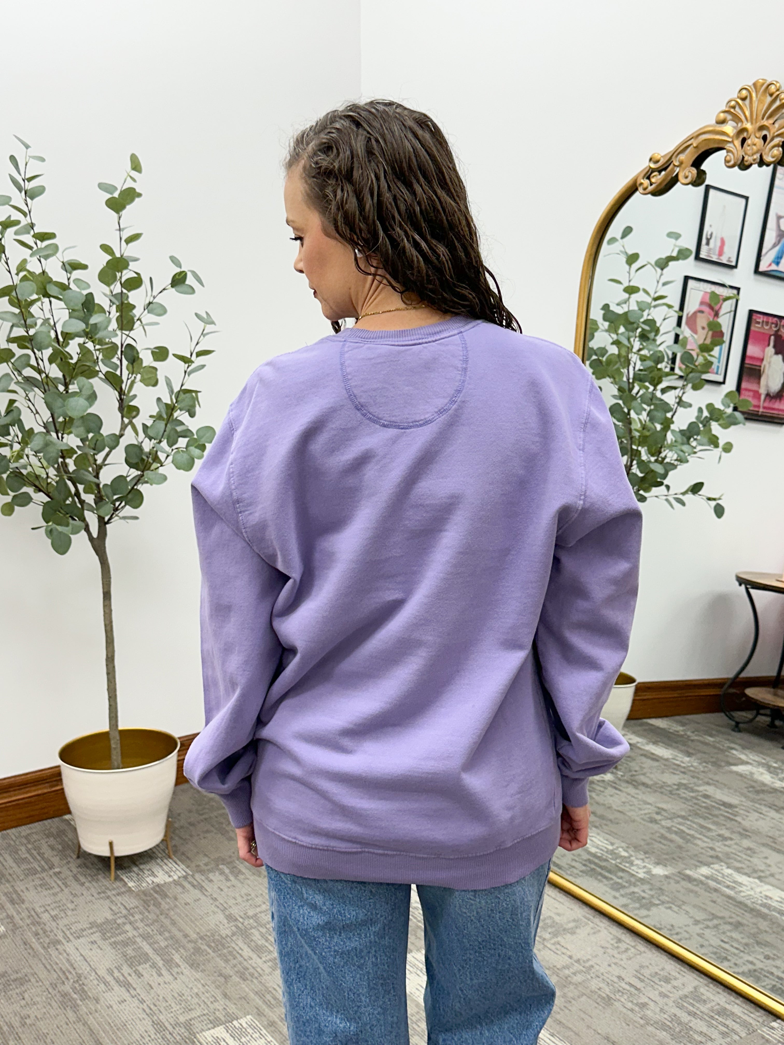 Purple VIKES Crewneck Sweatshirt