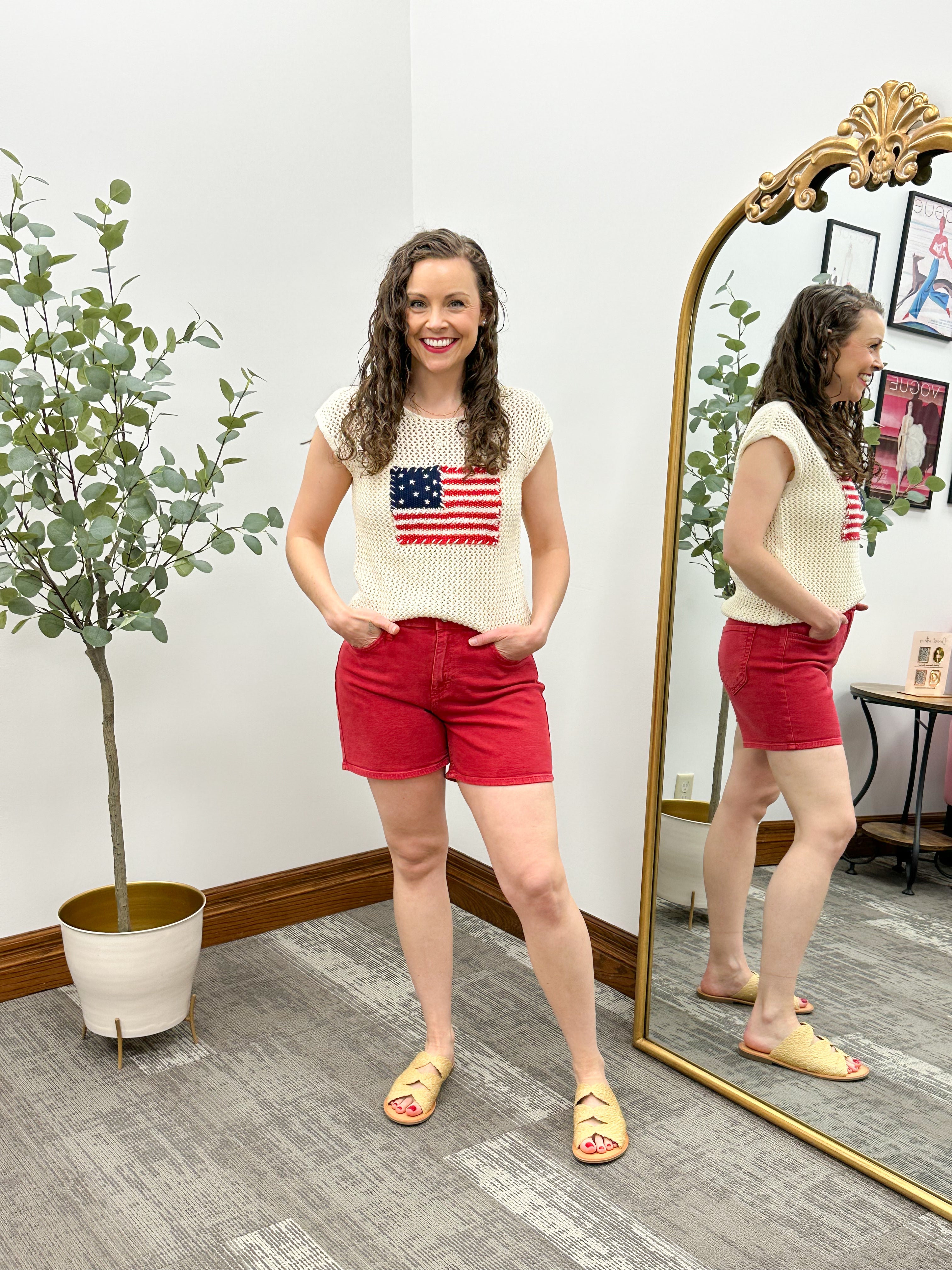 American Flag Top