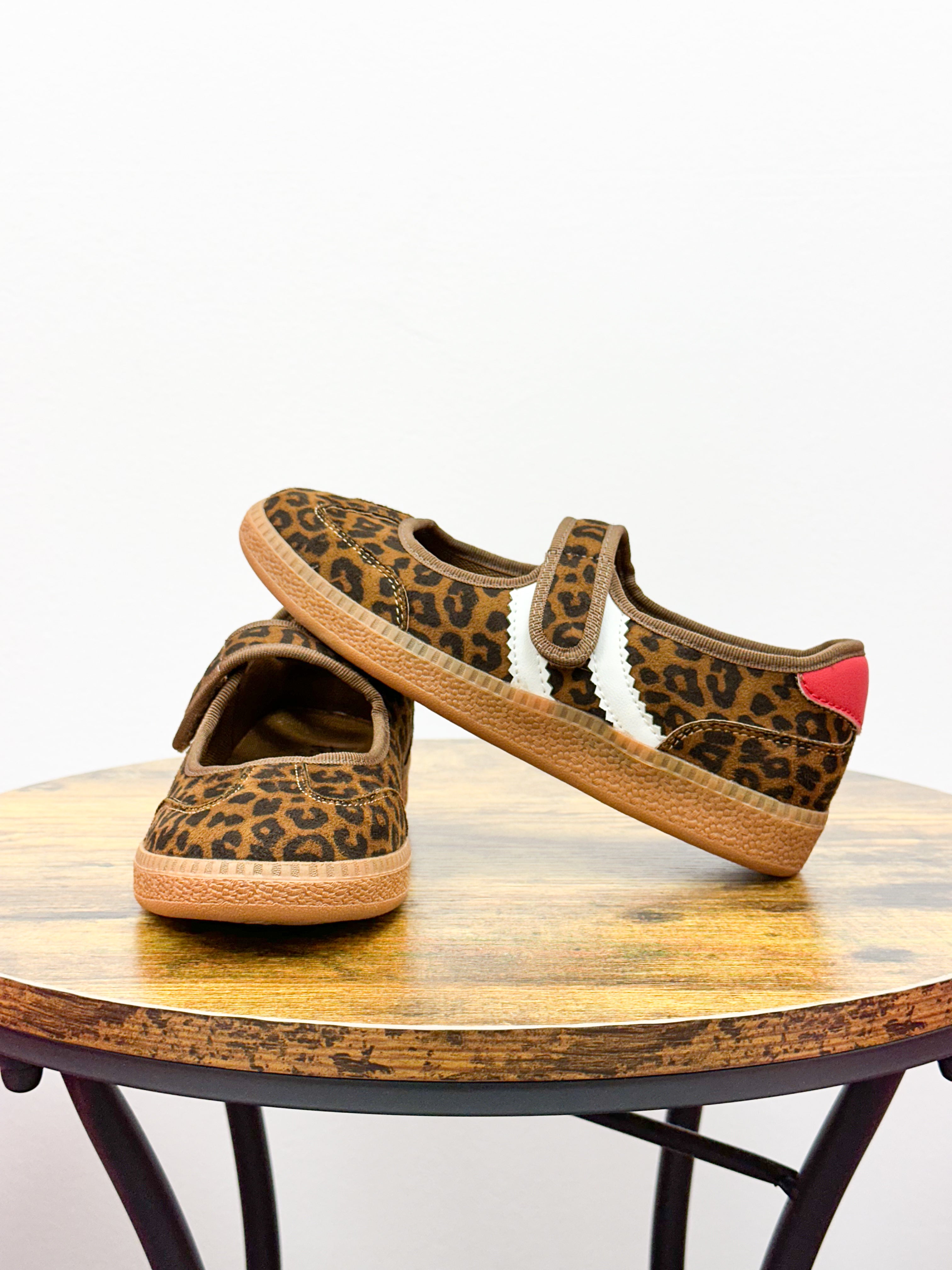 Corkys Leopard Calm Down Sand Sneakers
