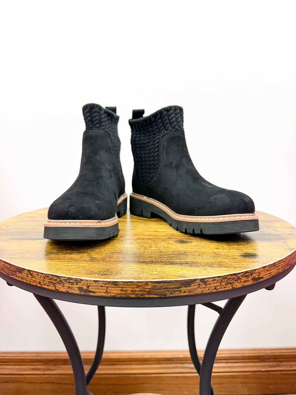 Corkys Black Keep Me Warm Booties