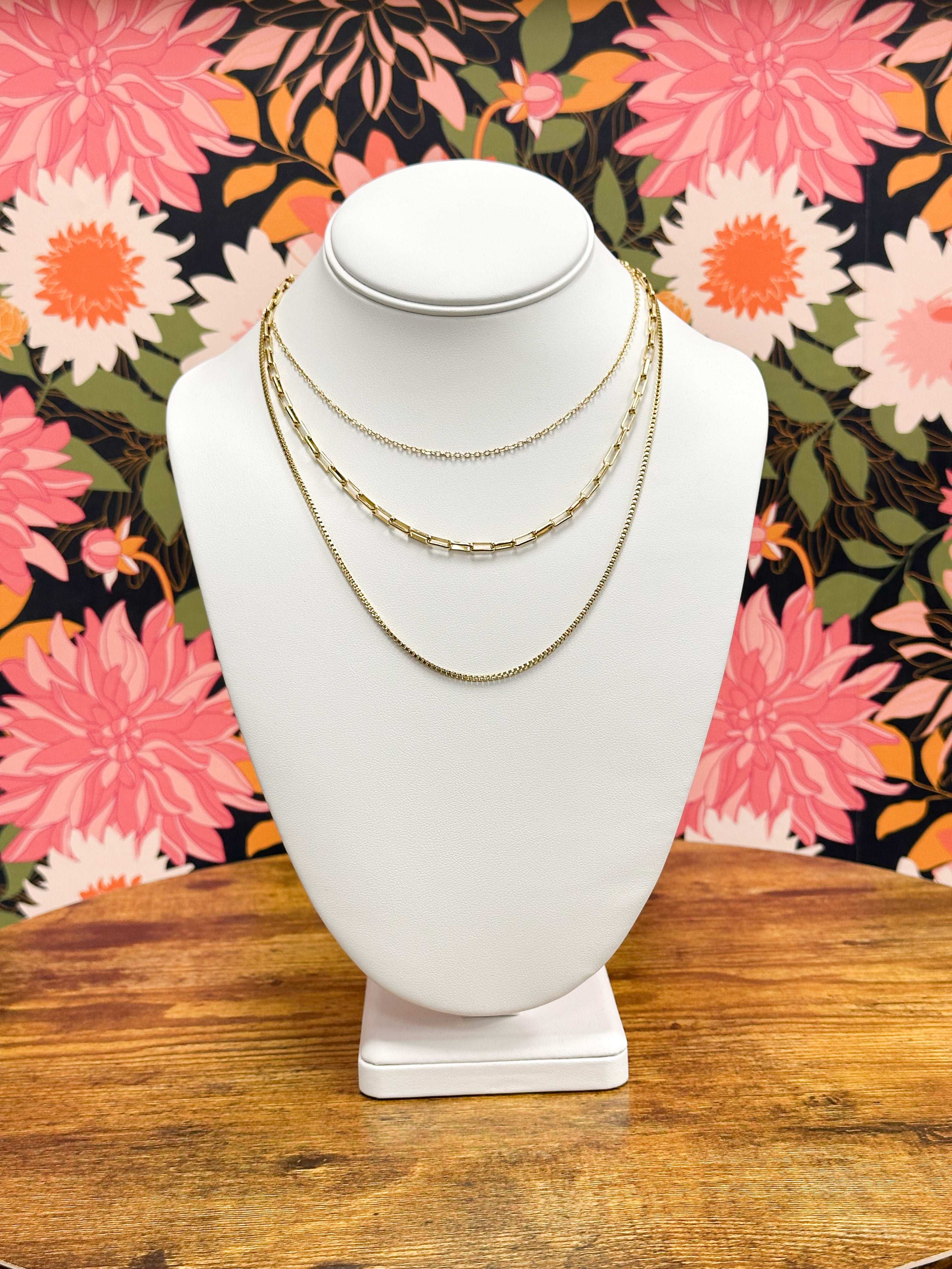 Dainty 3 Layered Necklace