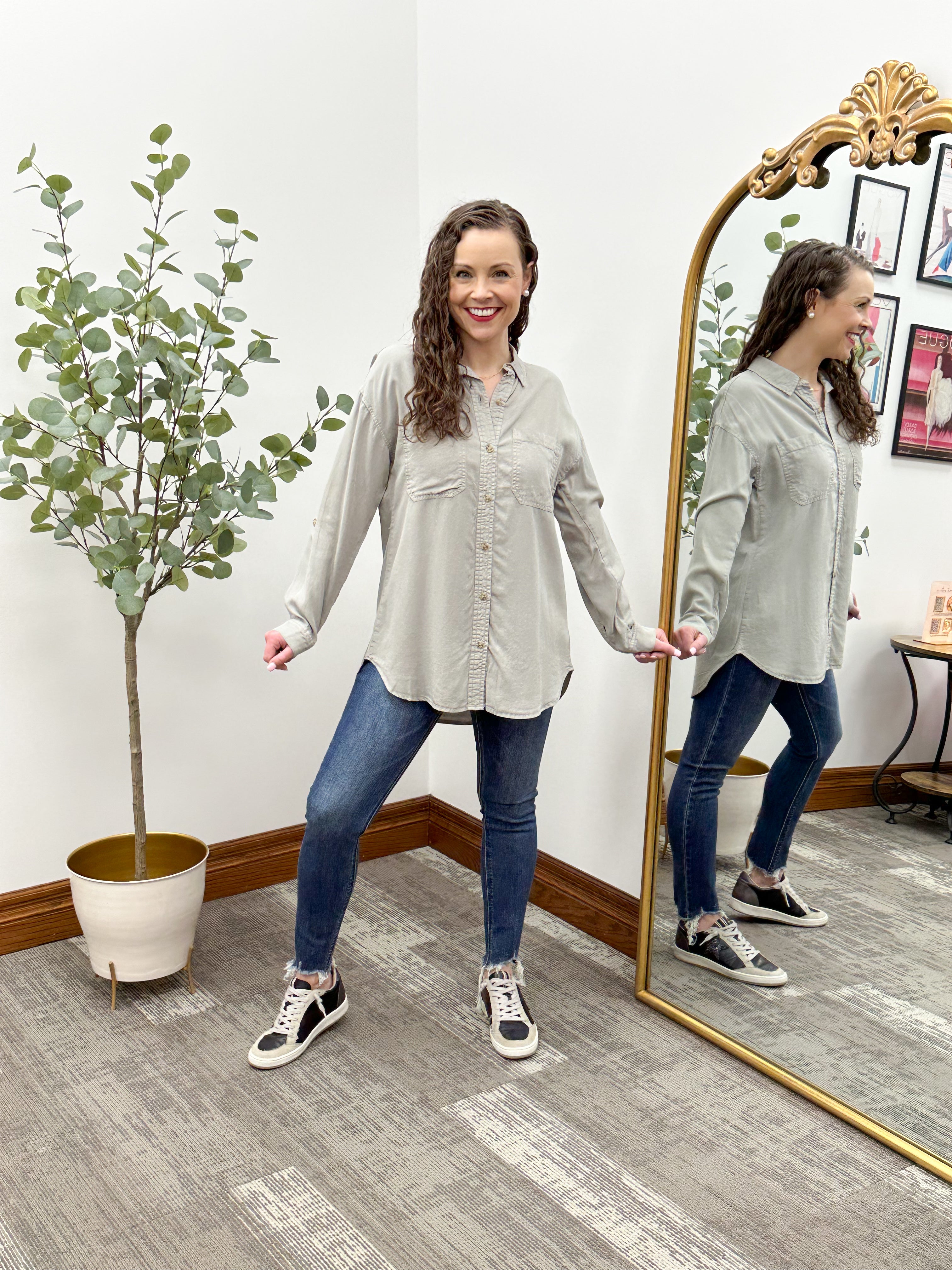 Emily Oversized Tencel Top