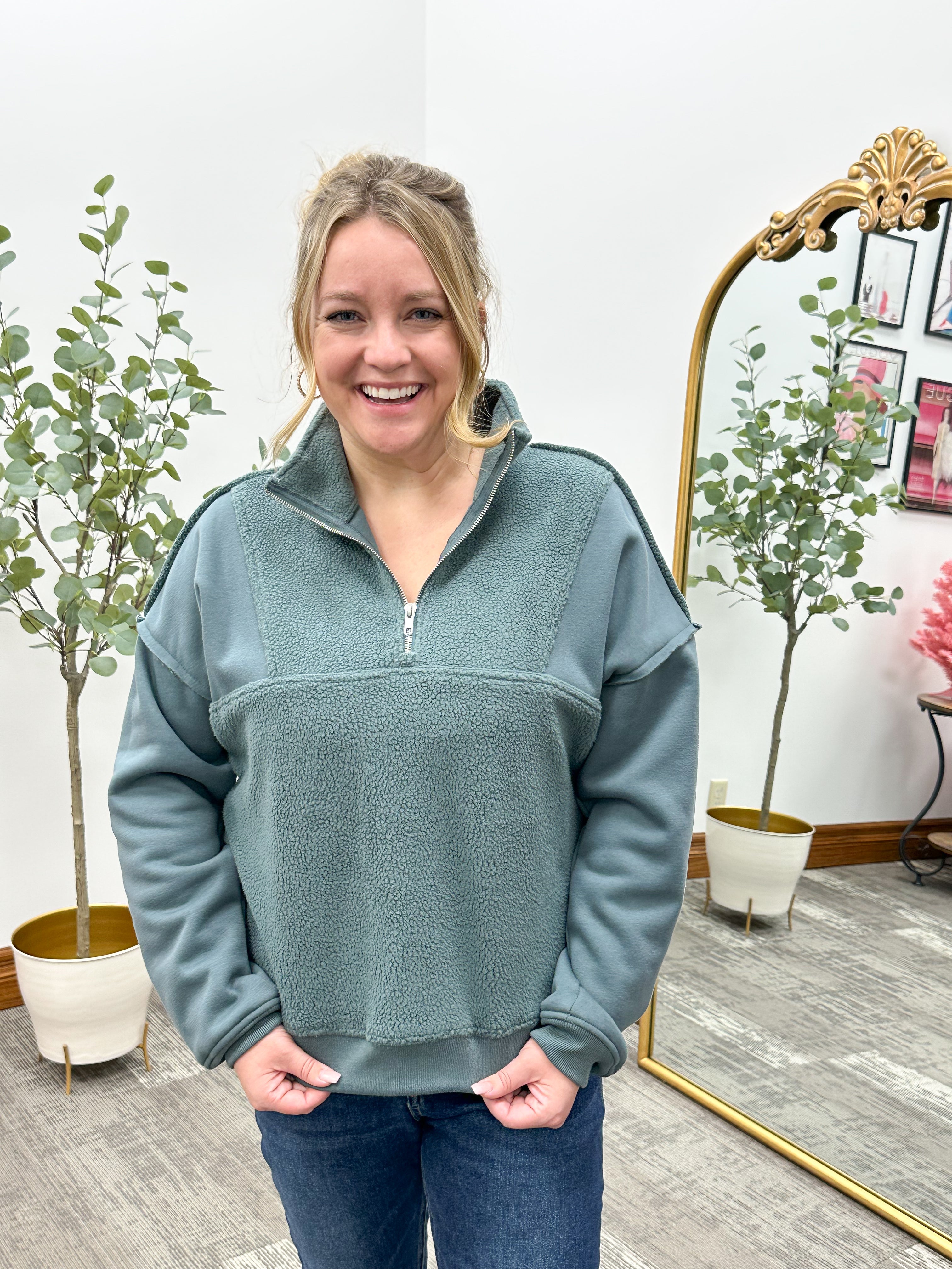 Fleece 1/4 Zip Pullover