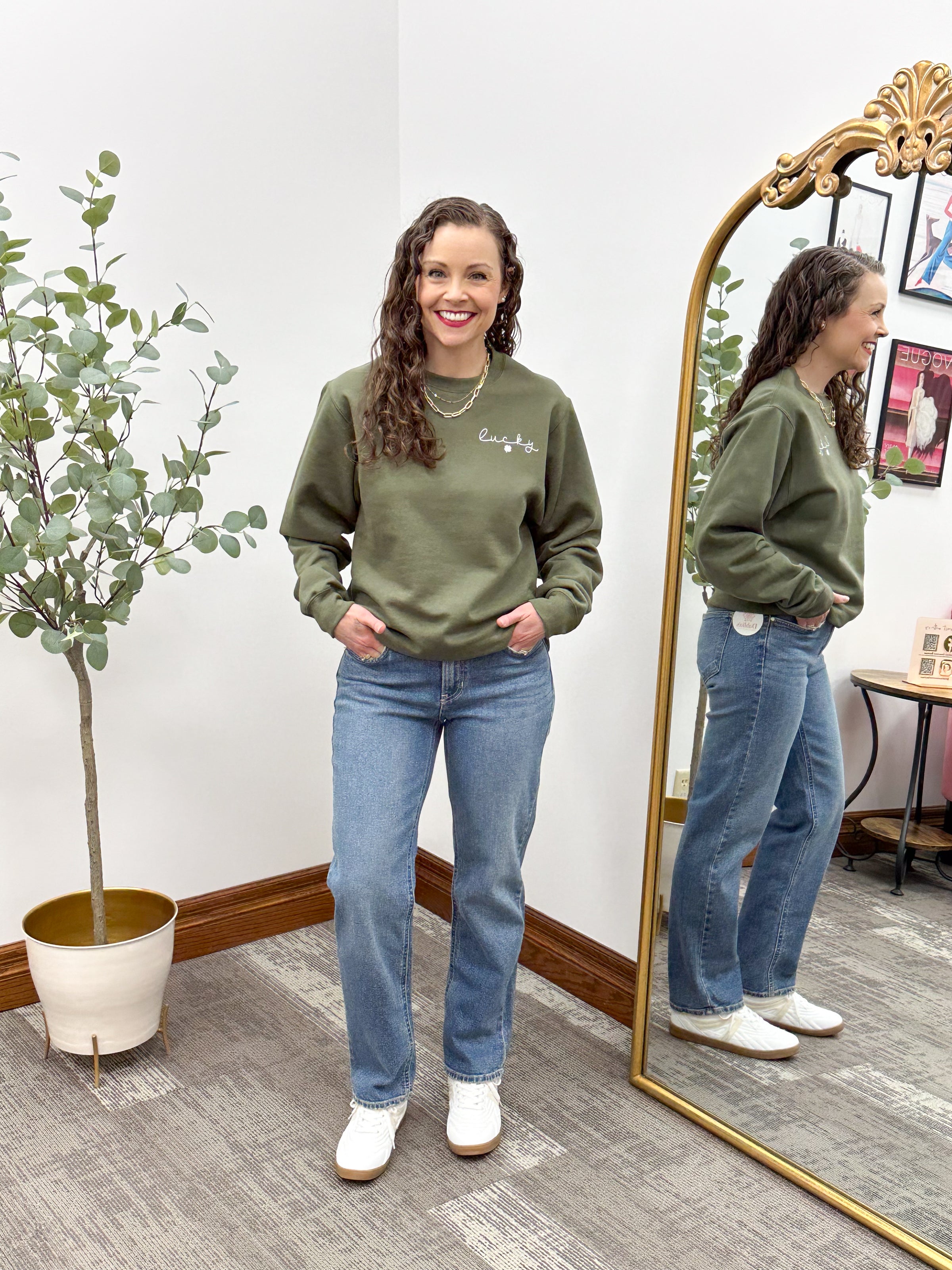 St. Patrick's Day "Lucky" Sweatshirt