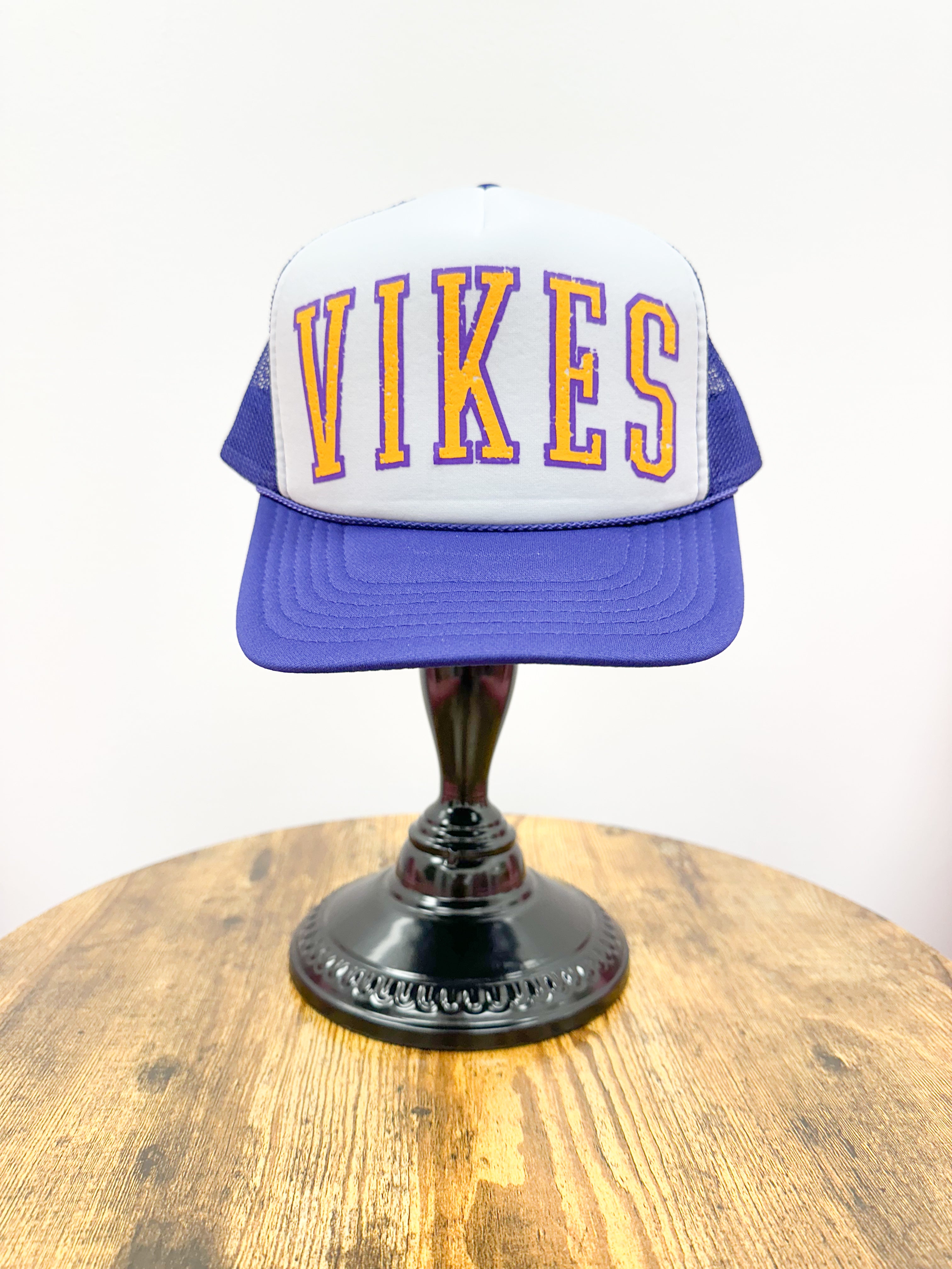 Purple VIKES Trucker Hat