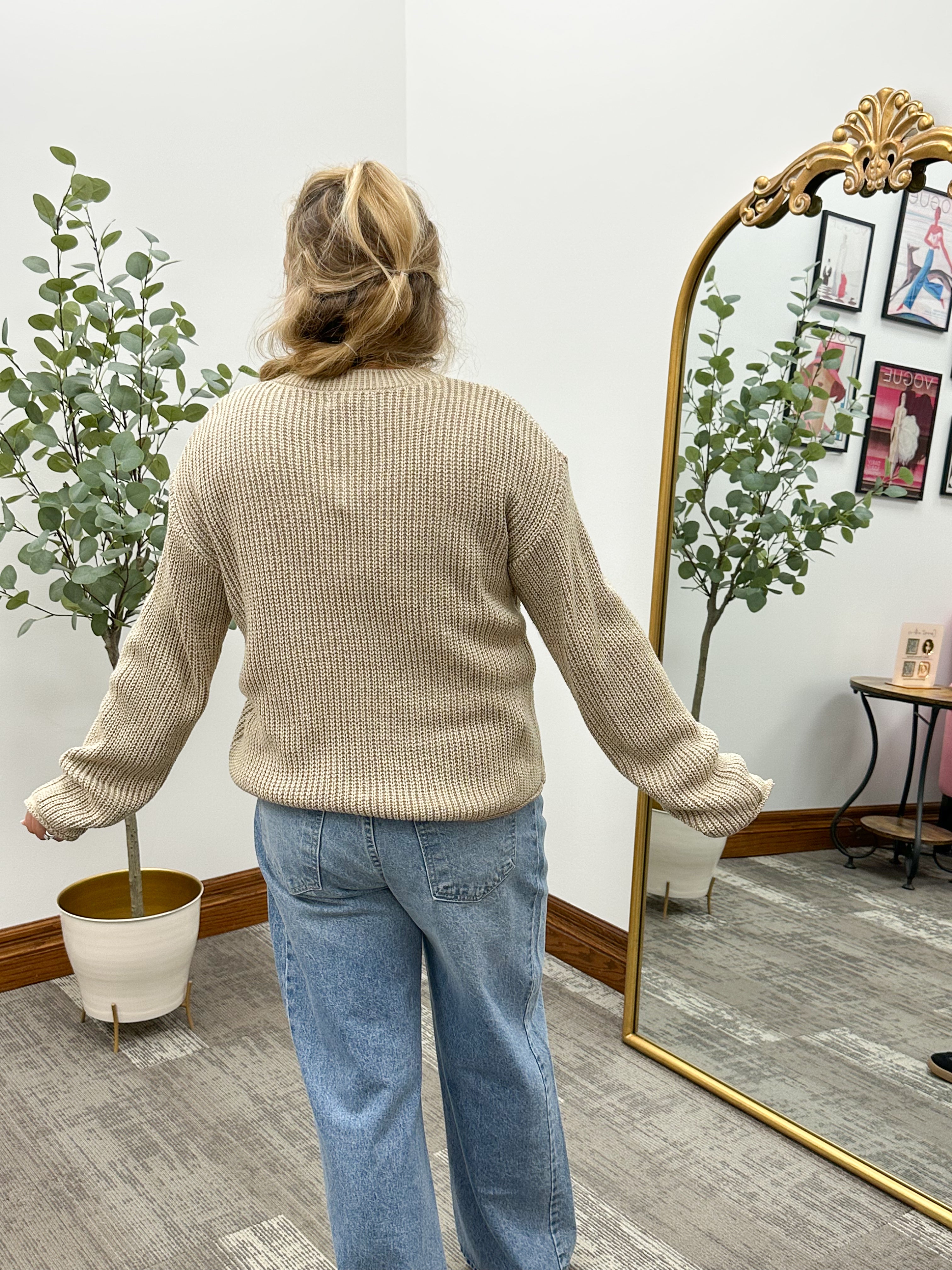 Classic Chunky Knit Sweater