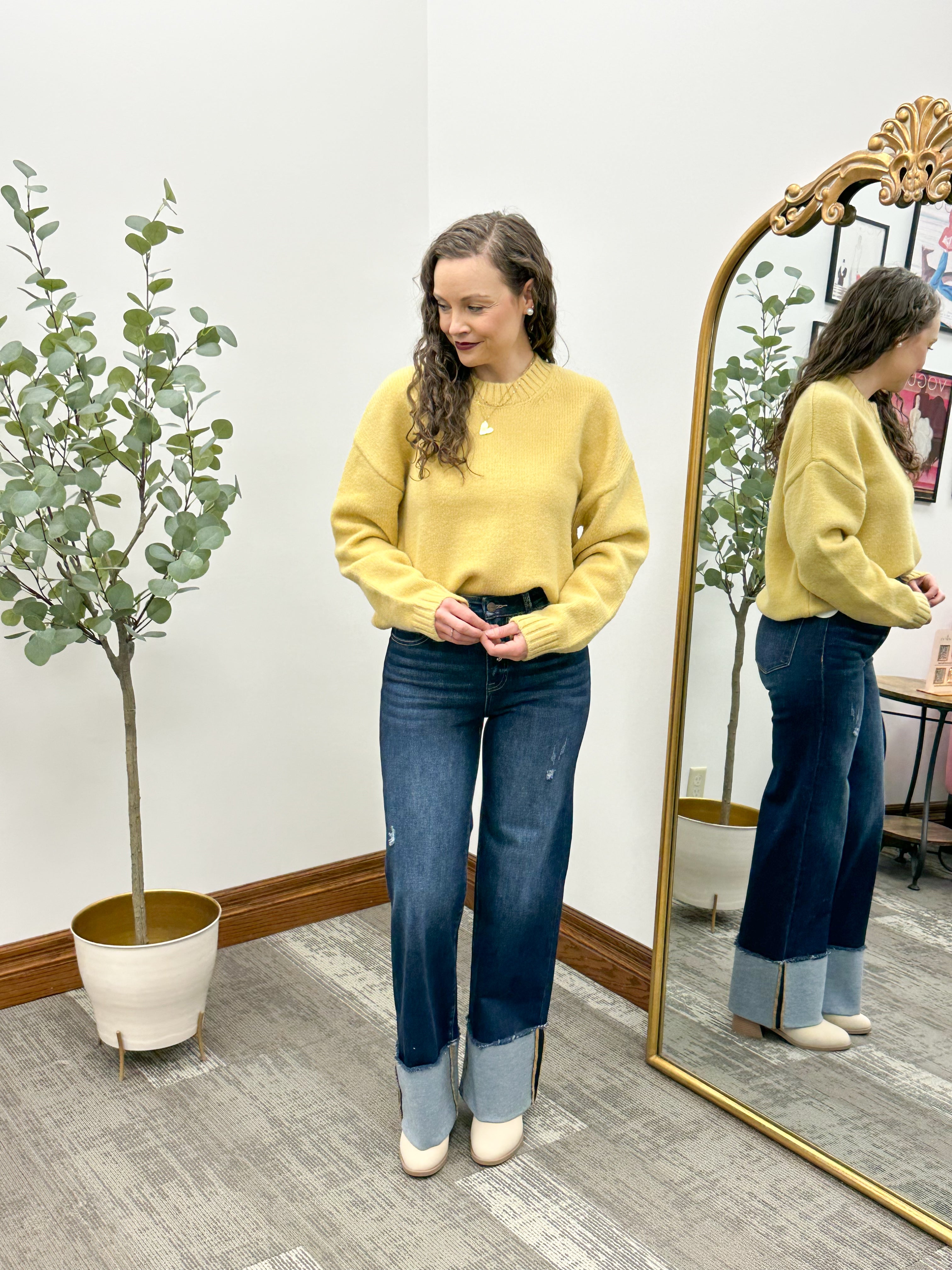 Honey Yellow Sweater