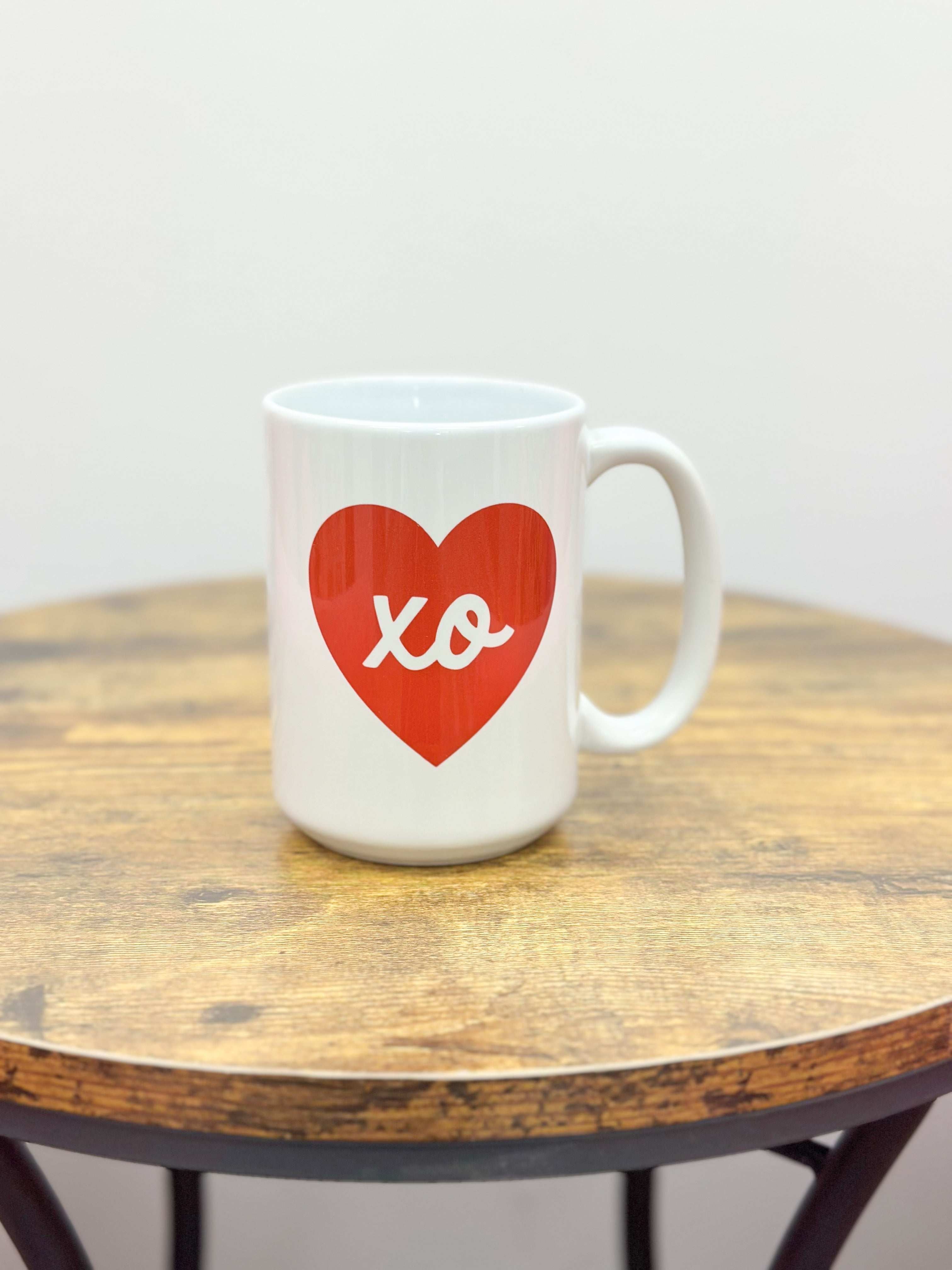Heart 15 oz Coffee Mugs