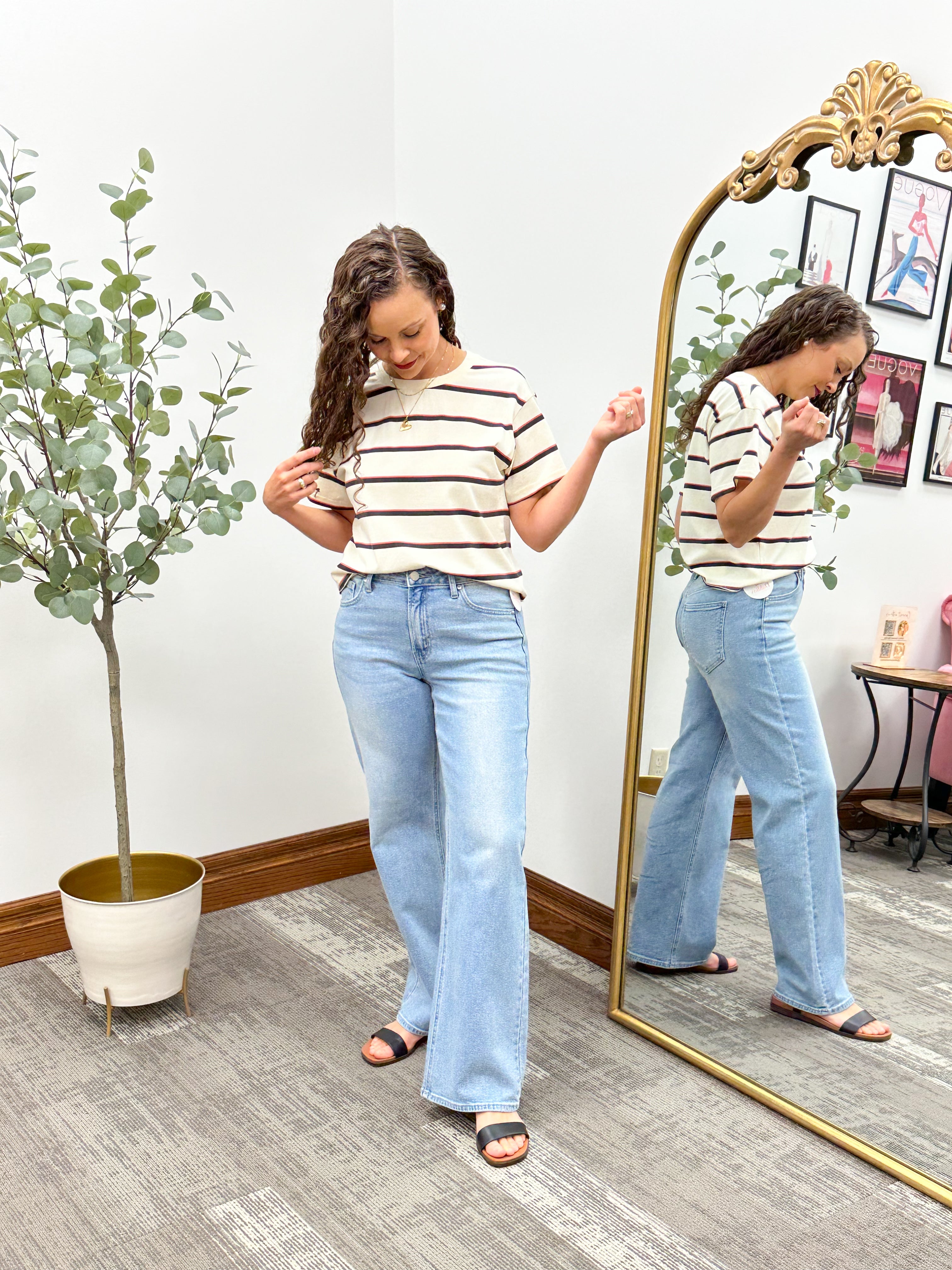 Katelin Striped T-Shirt