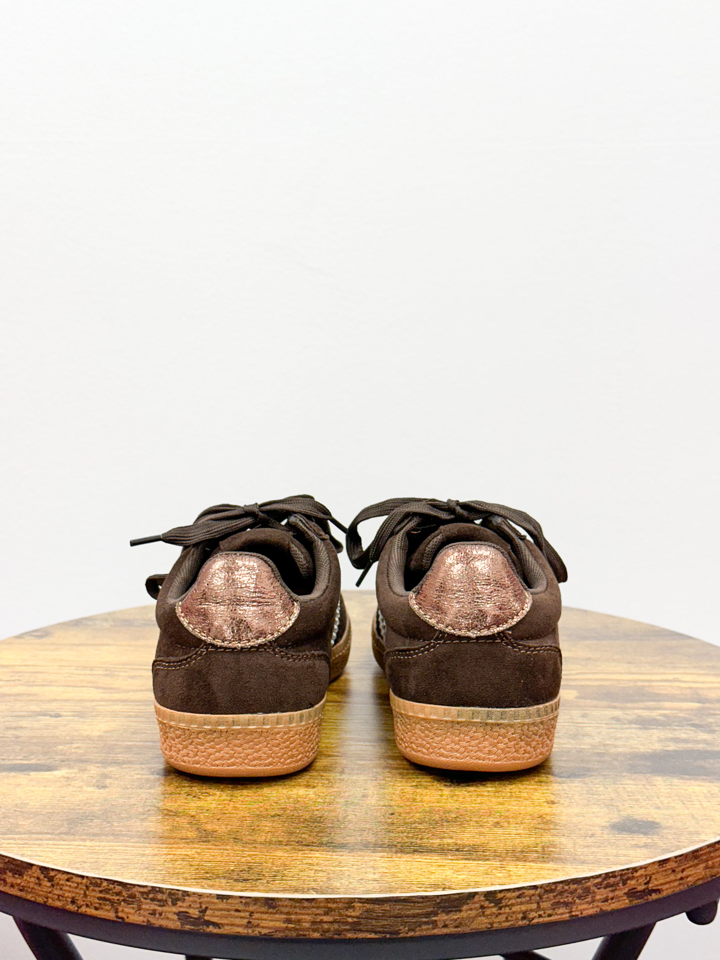 Corky’s Chocolate Heads Up Sneakers