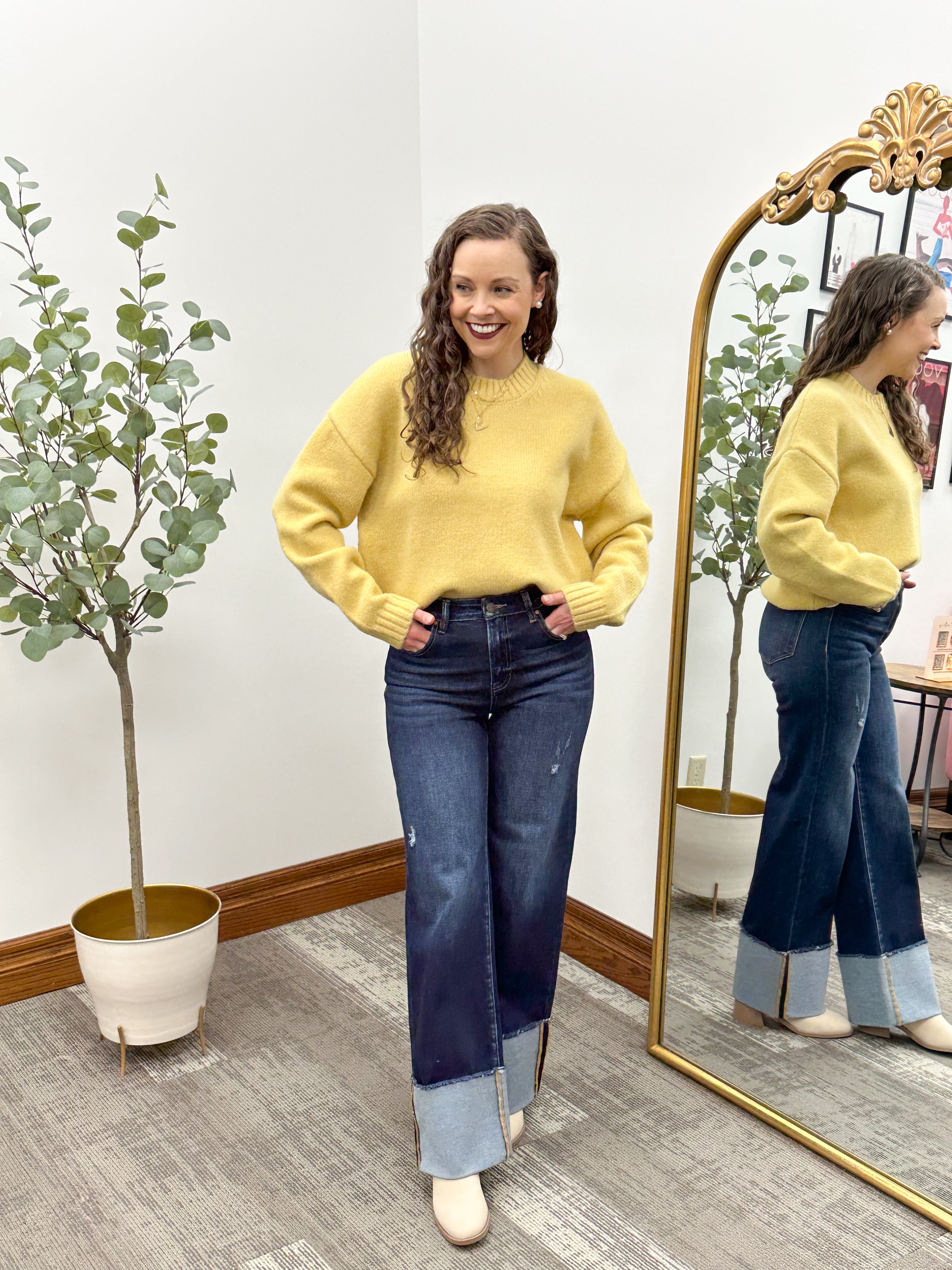 Honey Yellow Sweater