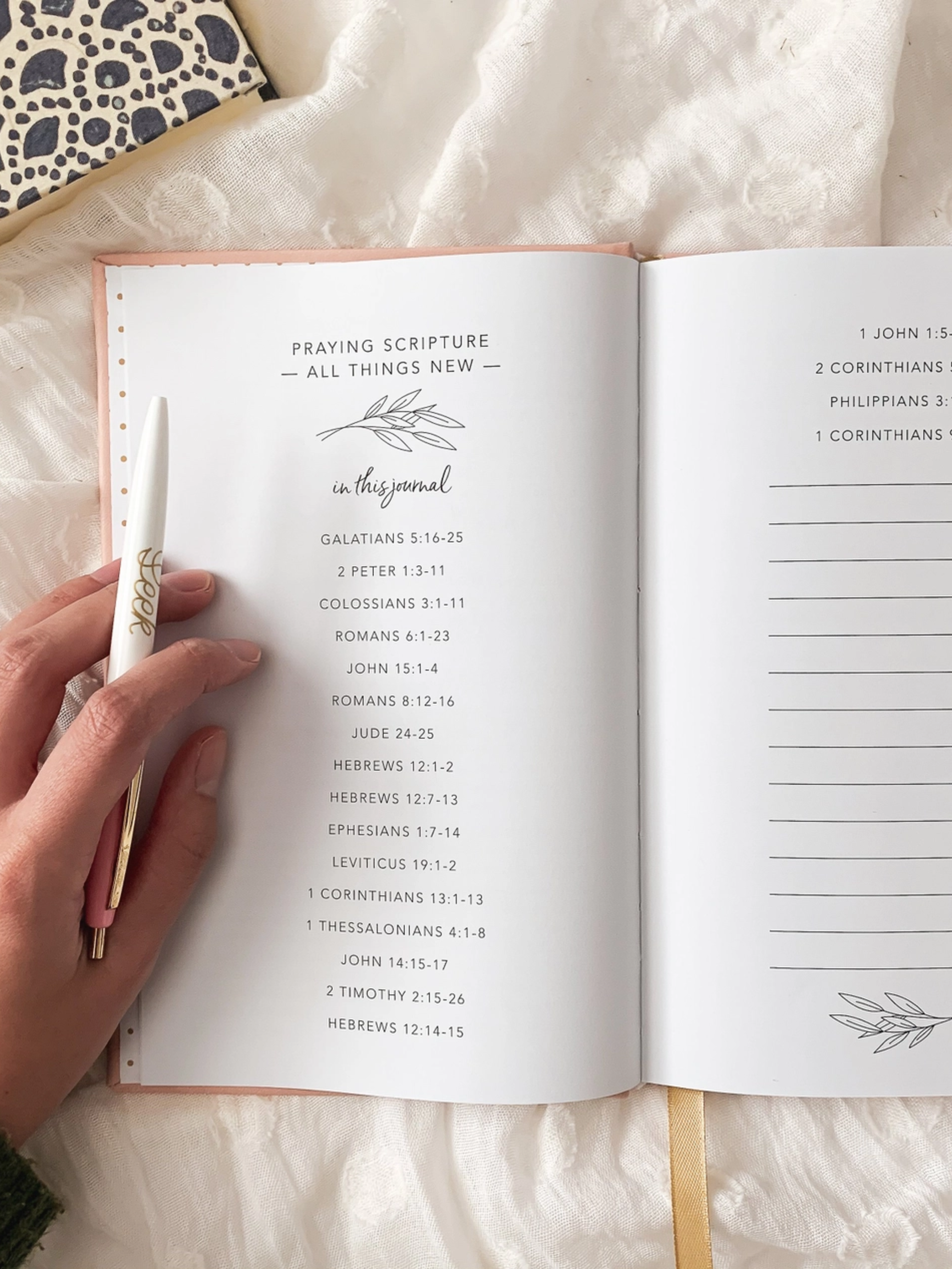 All Things New, Praying Scripture Journal