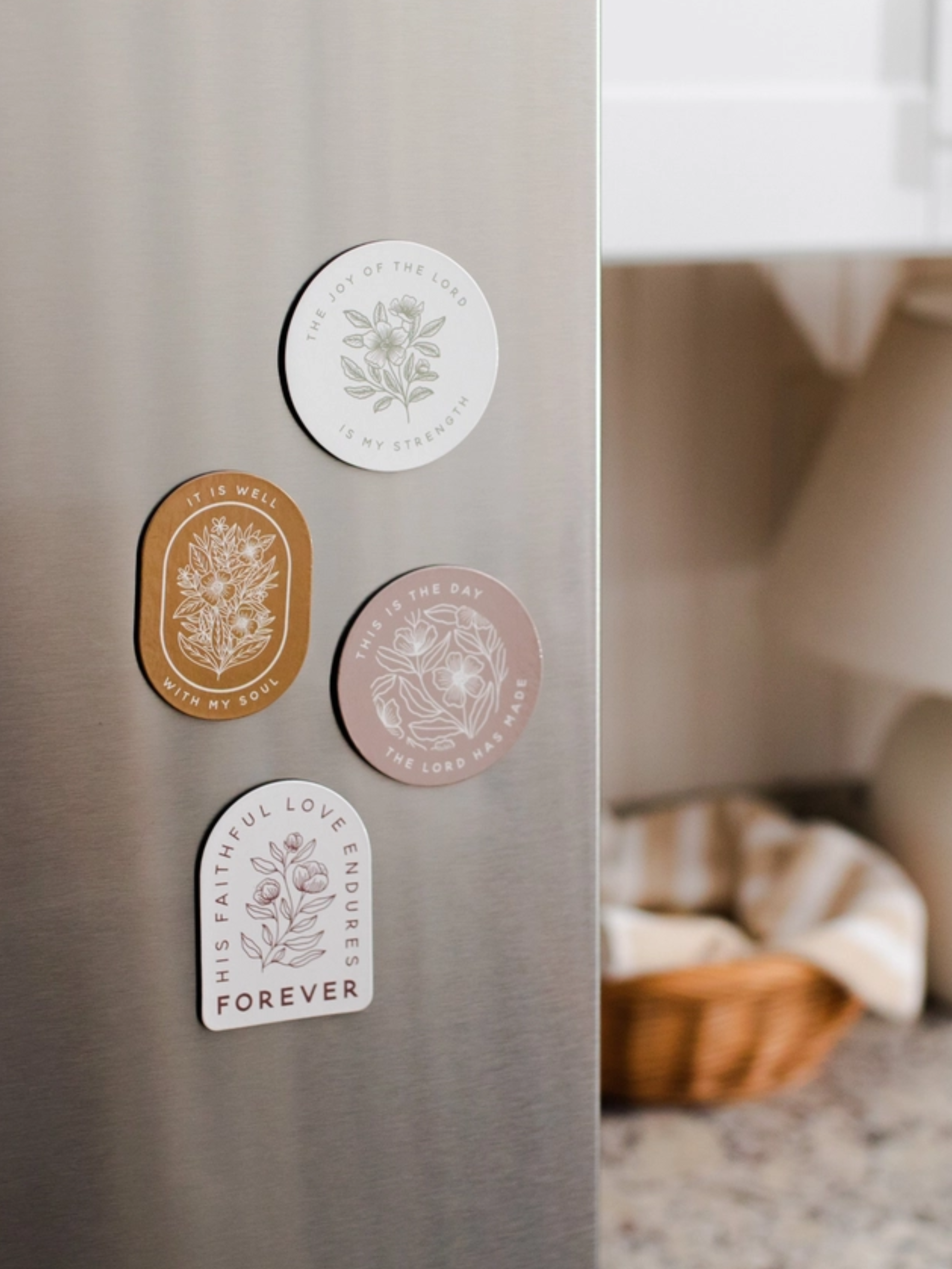 Floral Encouragement Magnet Collection