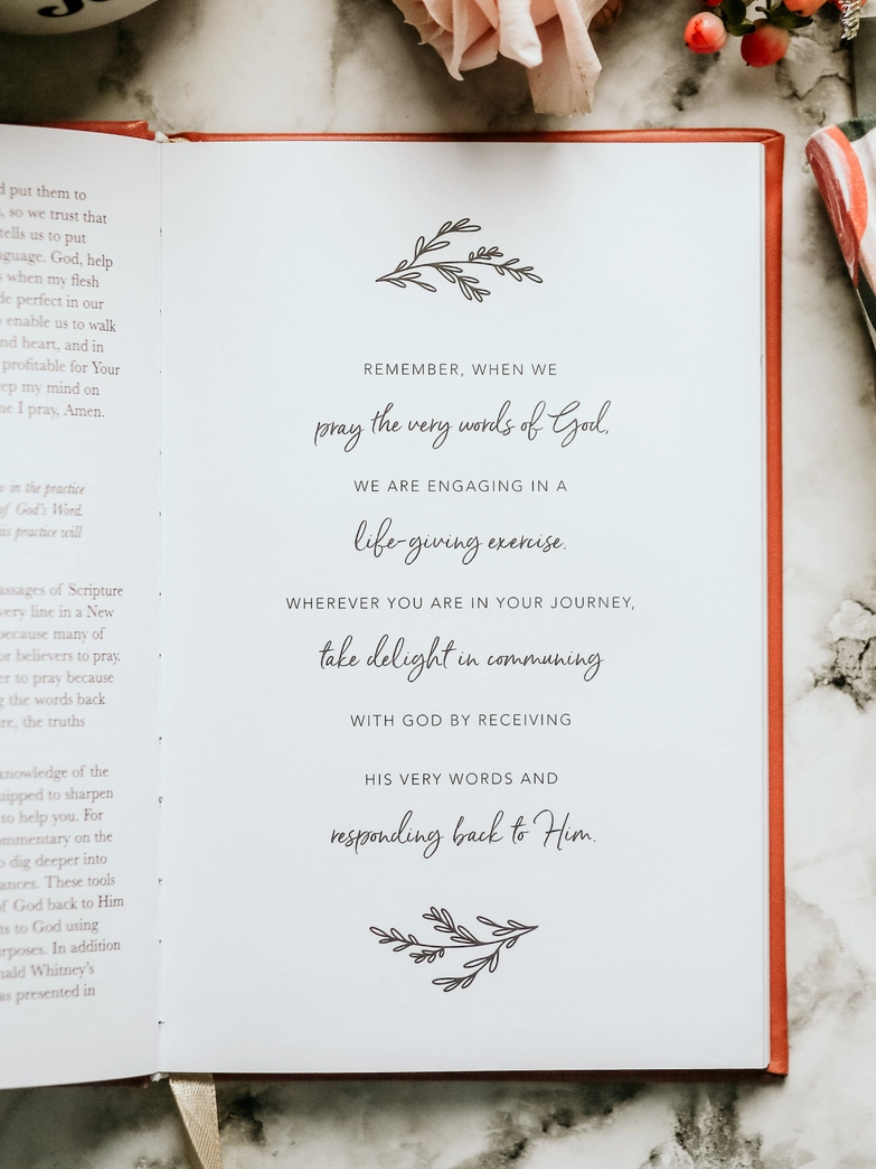 Praying Scripture For Motherhood Journal