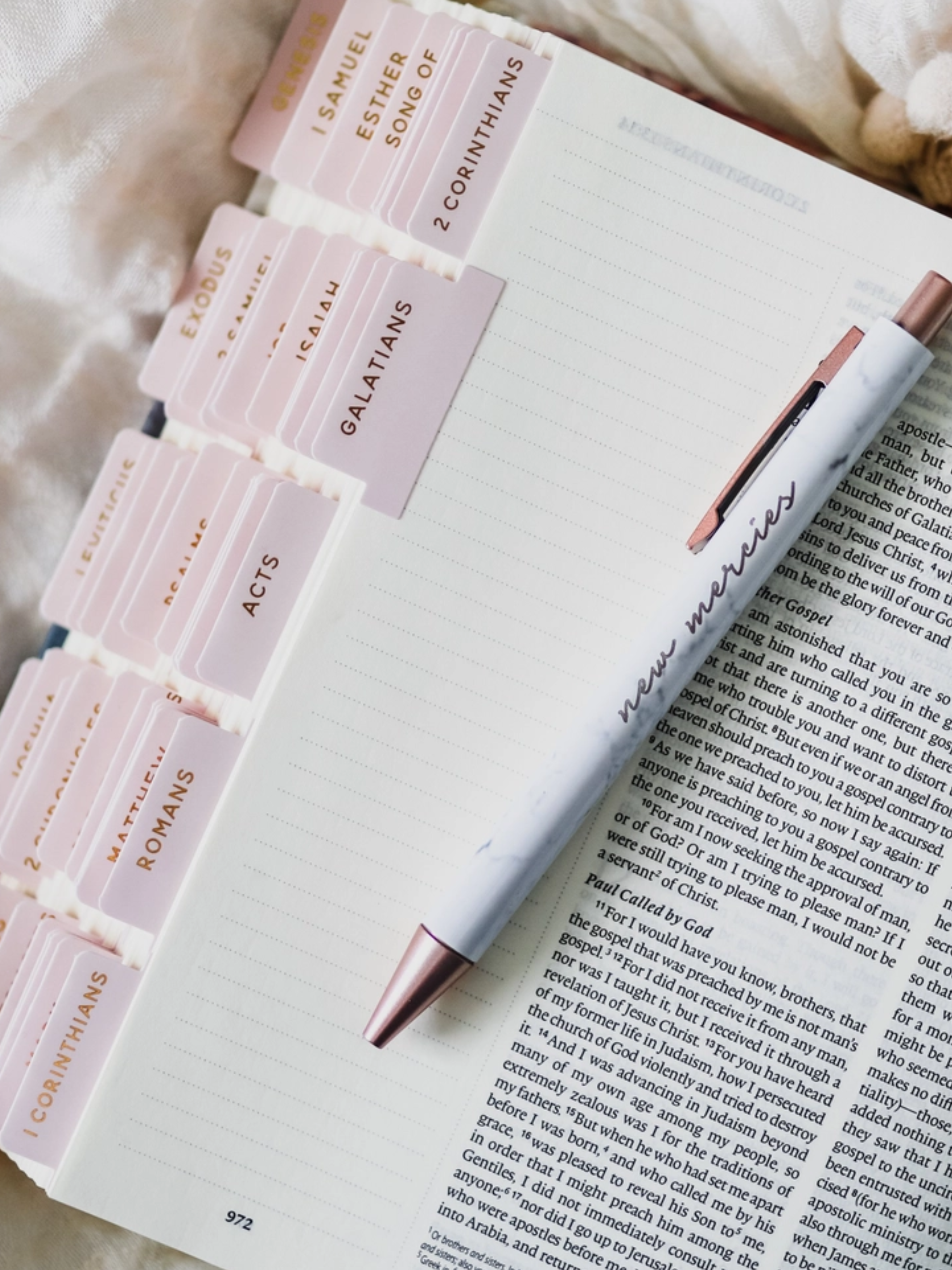 Gold Foil Bible Tabs