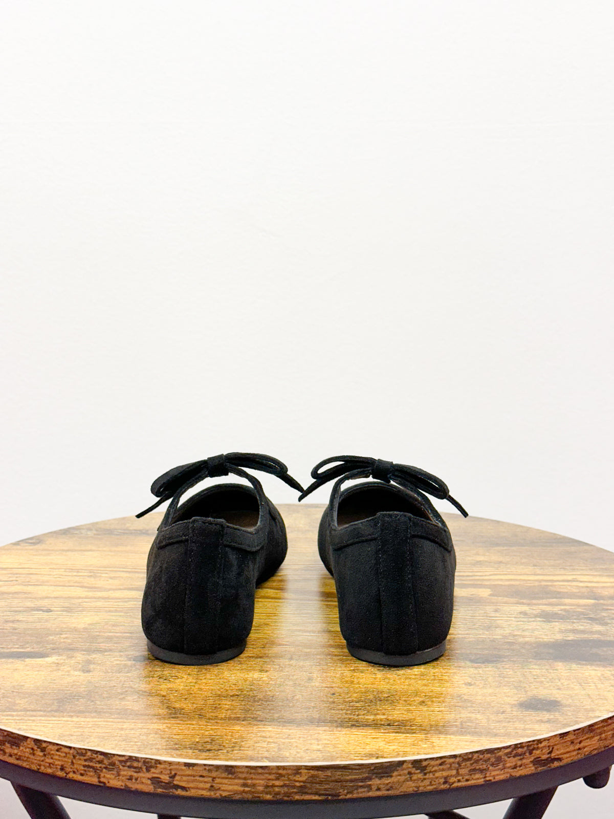 Corkys Black Layover Ballet Flats