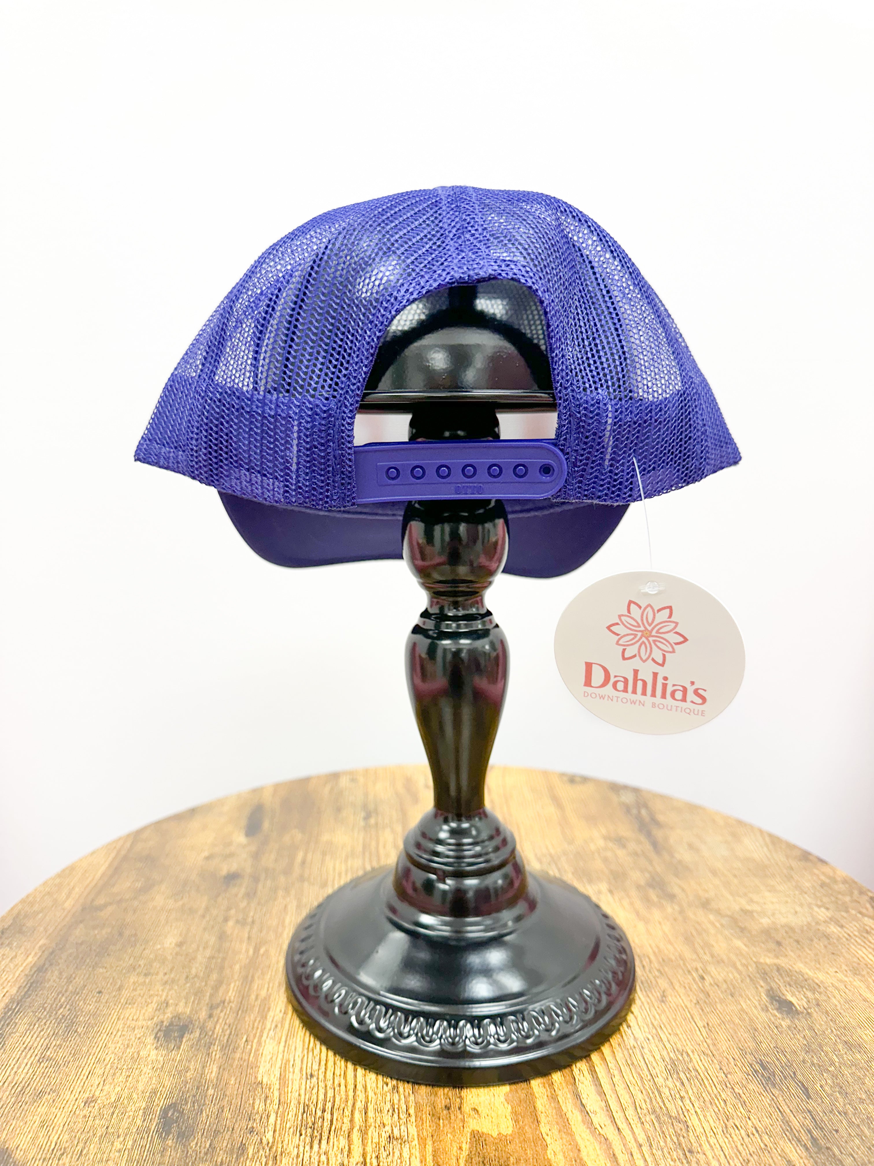 Purple VIKES Trucker Hat