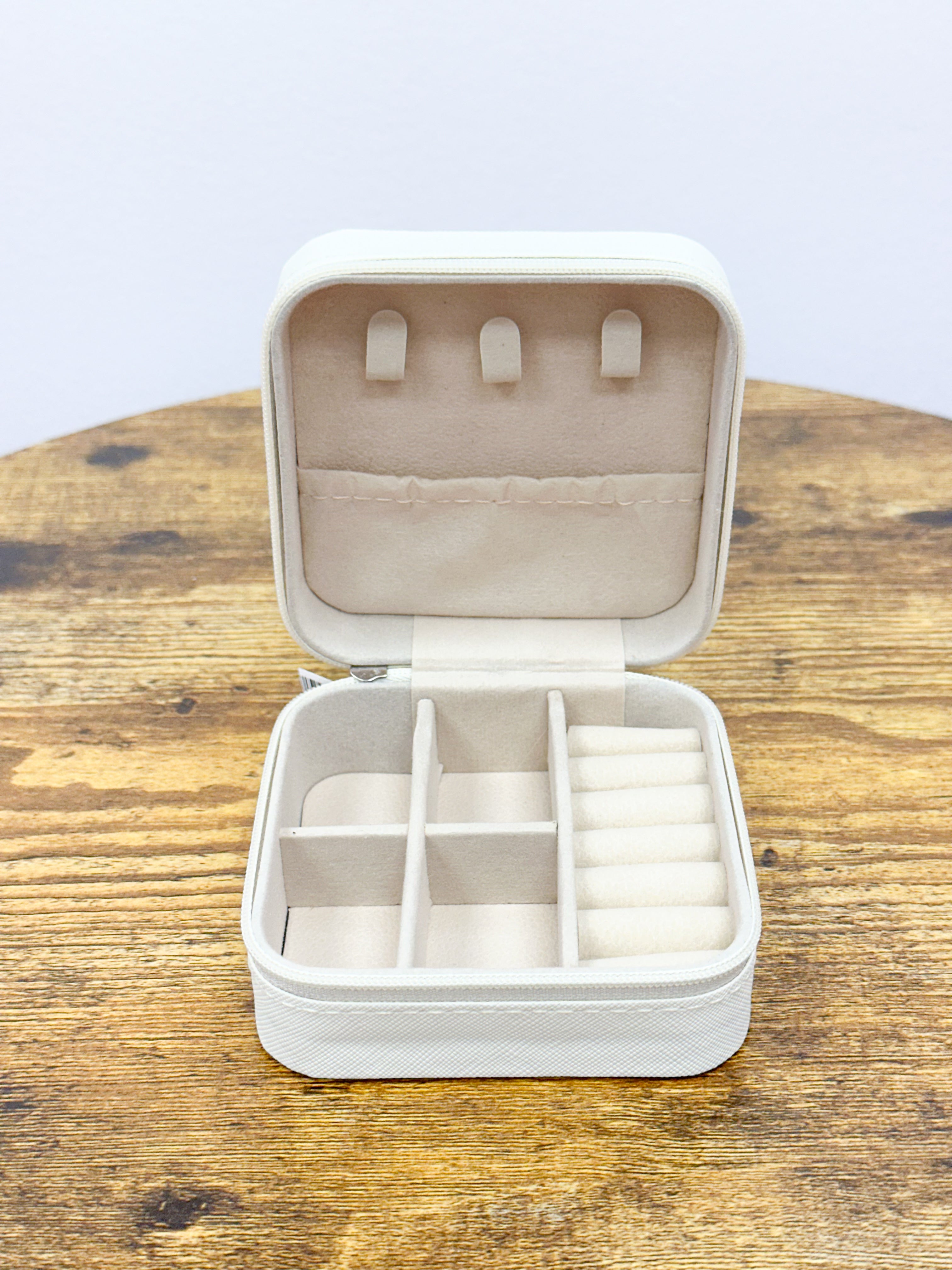 Floral Print Travel Jewelry Box