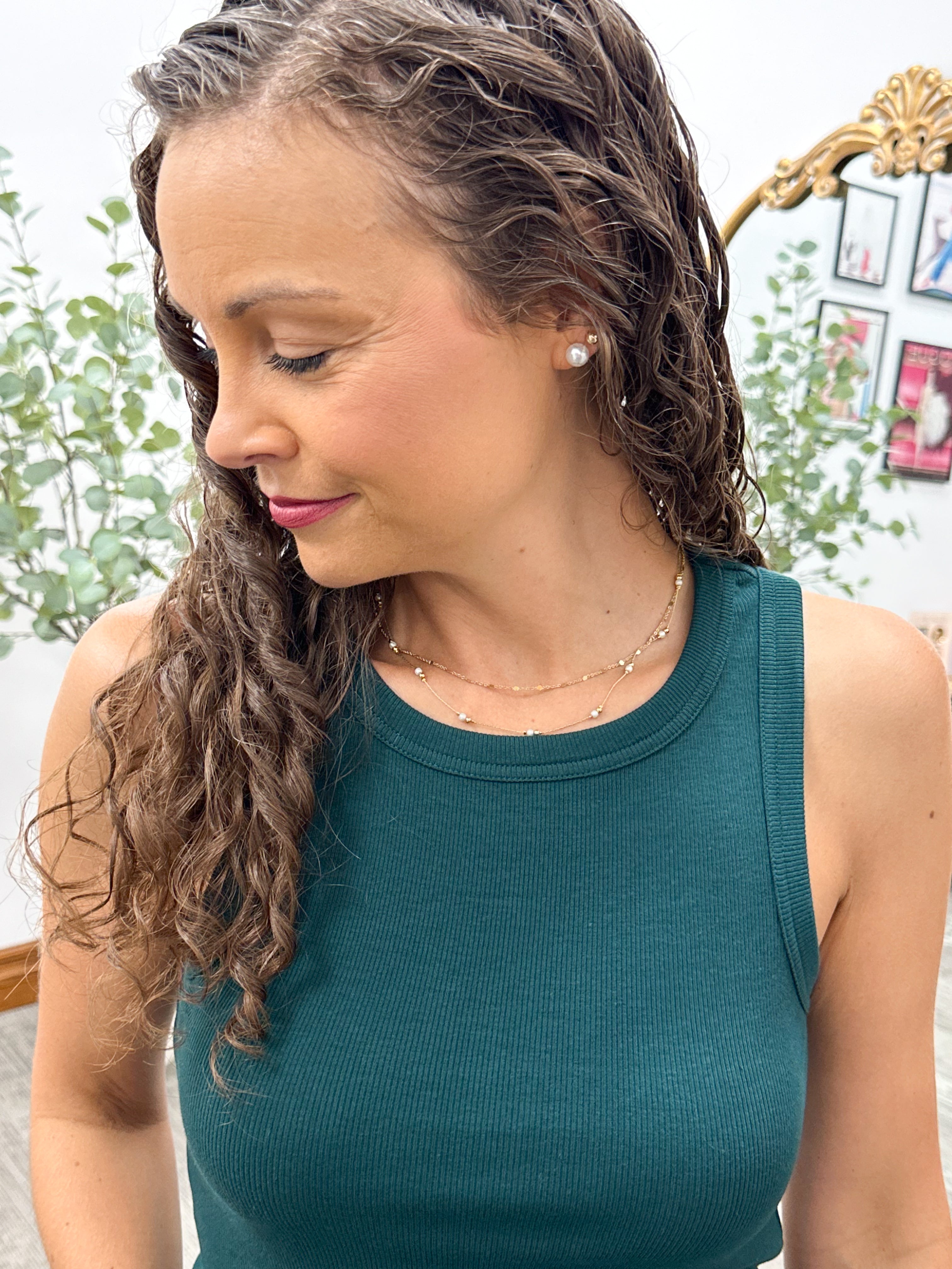 Forest Green Evie Tank Top