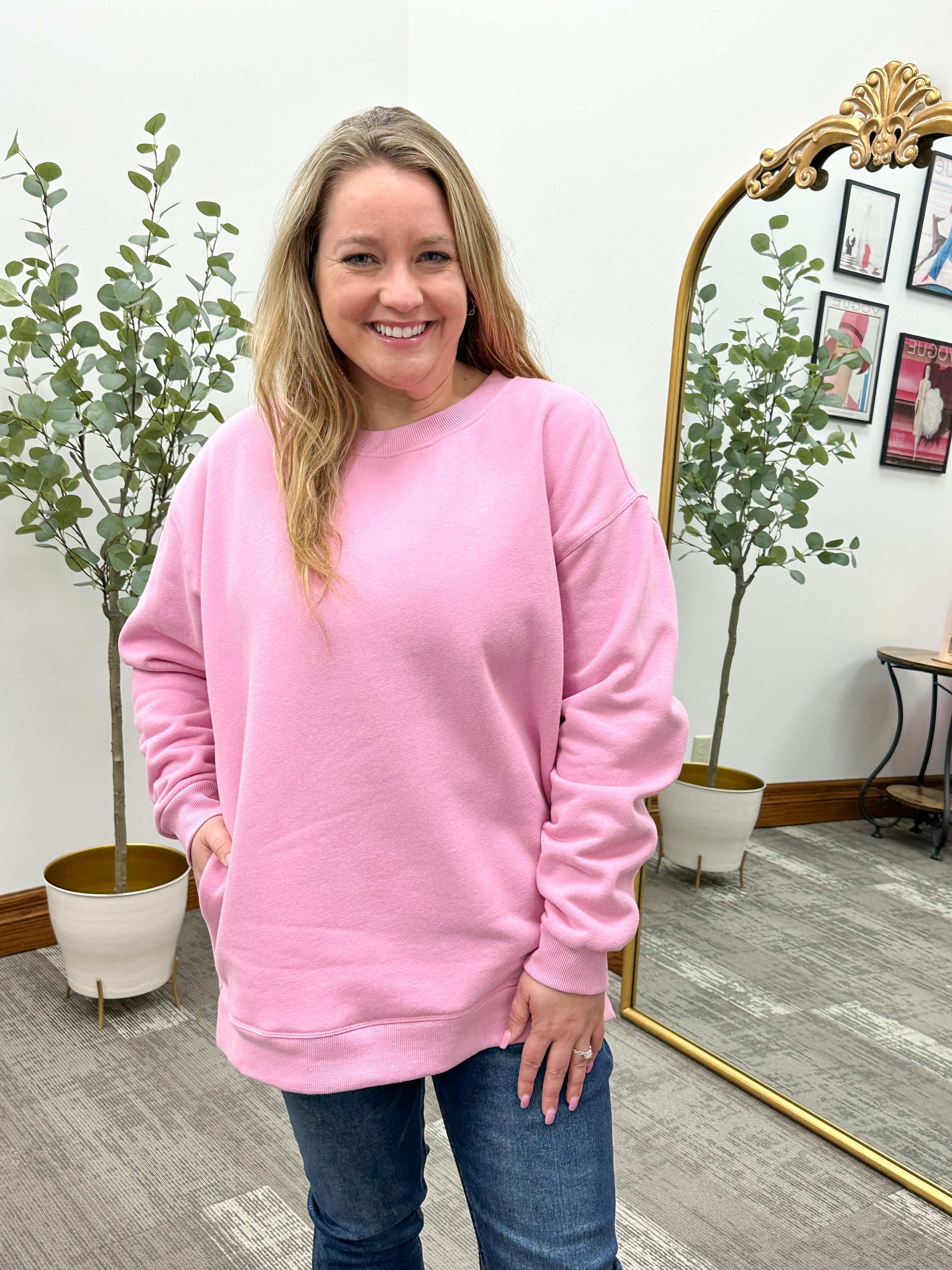 Shelby Oversized Fleece Sweatshirt