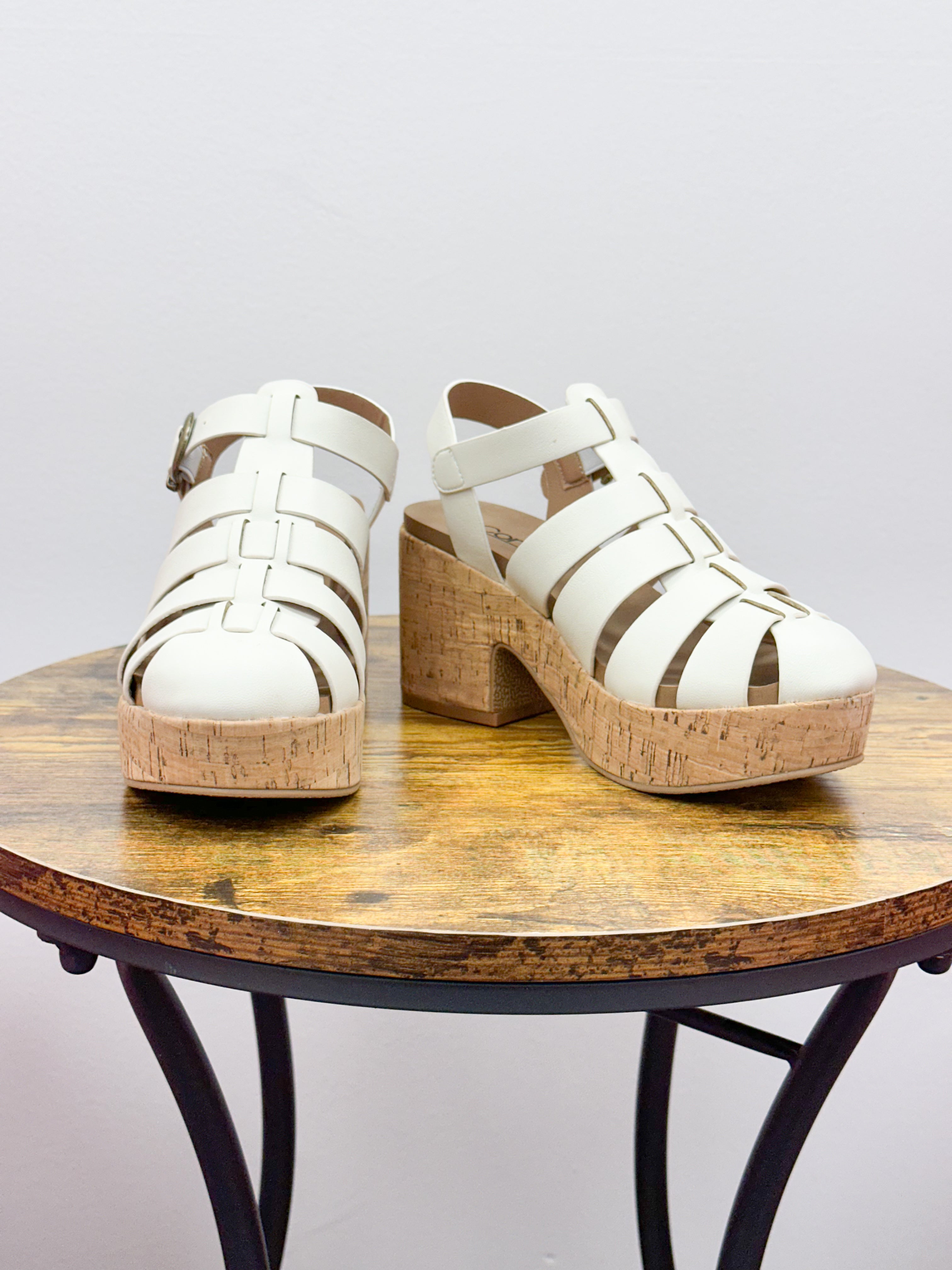 Corky's Fishin For A Compliment Heeled Sandals