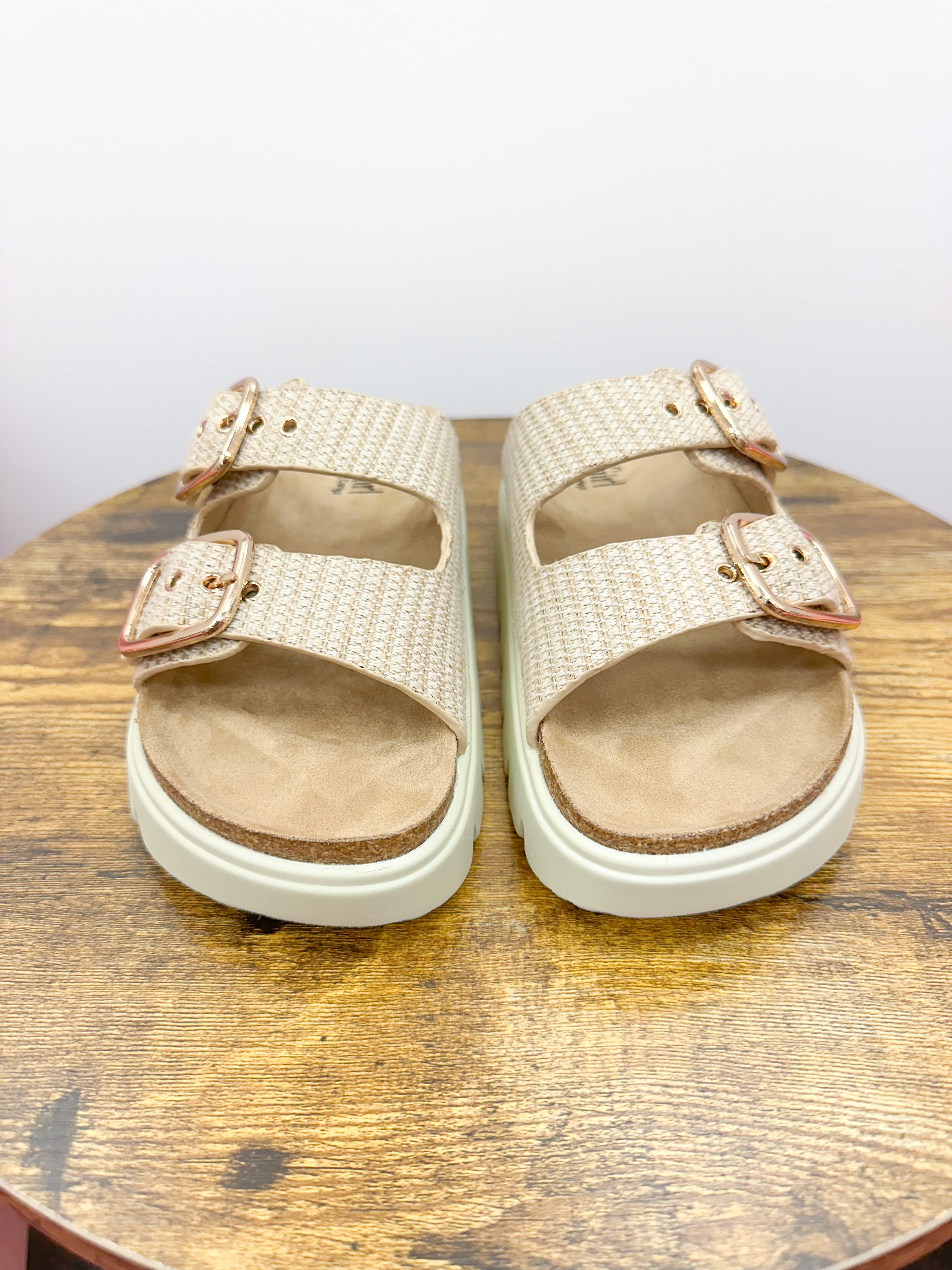 Corkys Rumor Has It Ivory Sandals