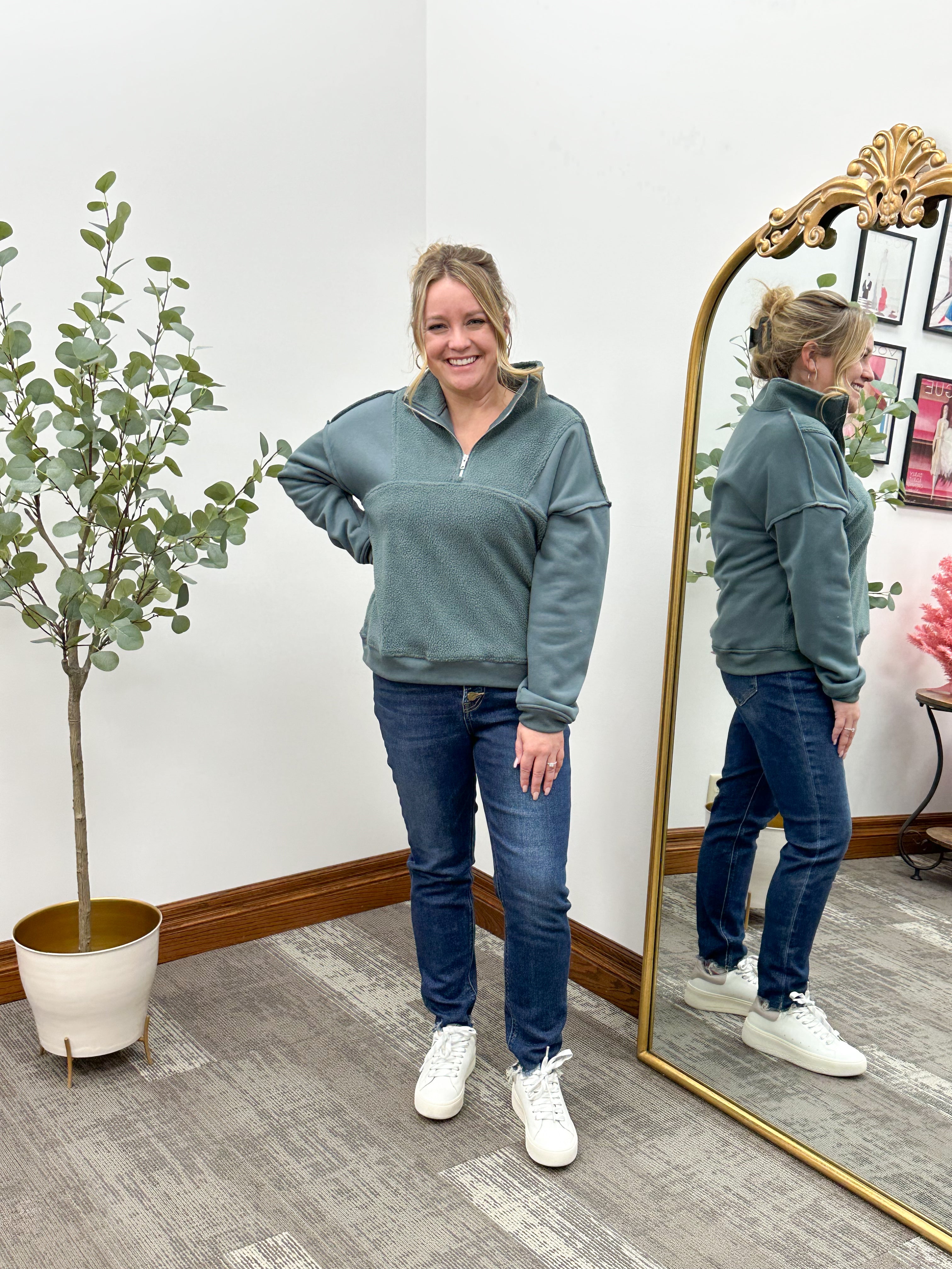 Fleece 1/4 Zip Pullover
