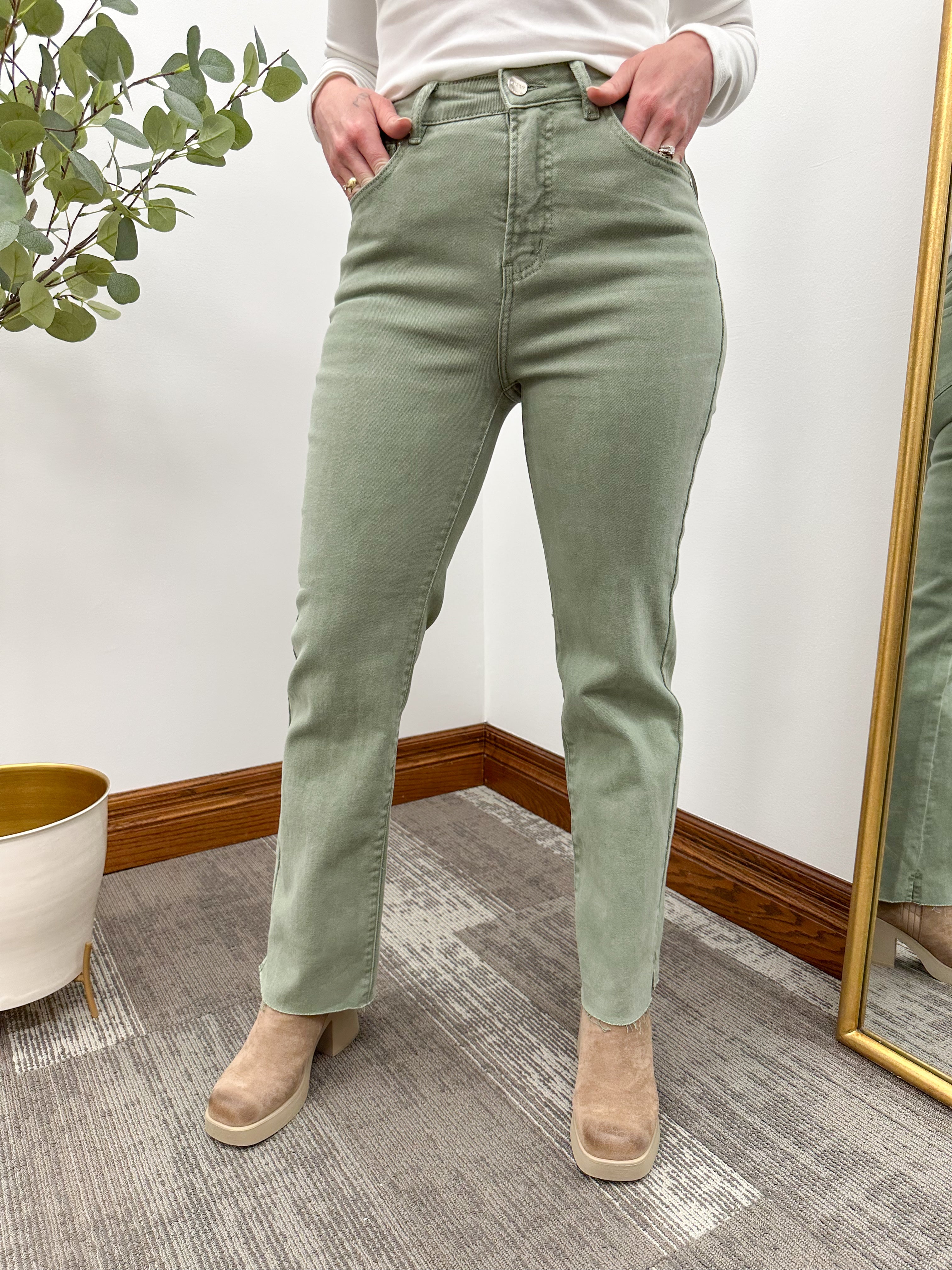 High Rise Tummy Control Jeans