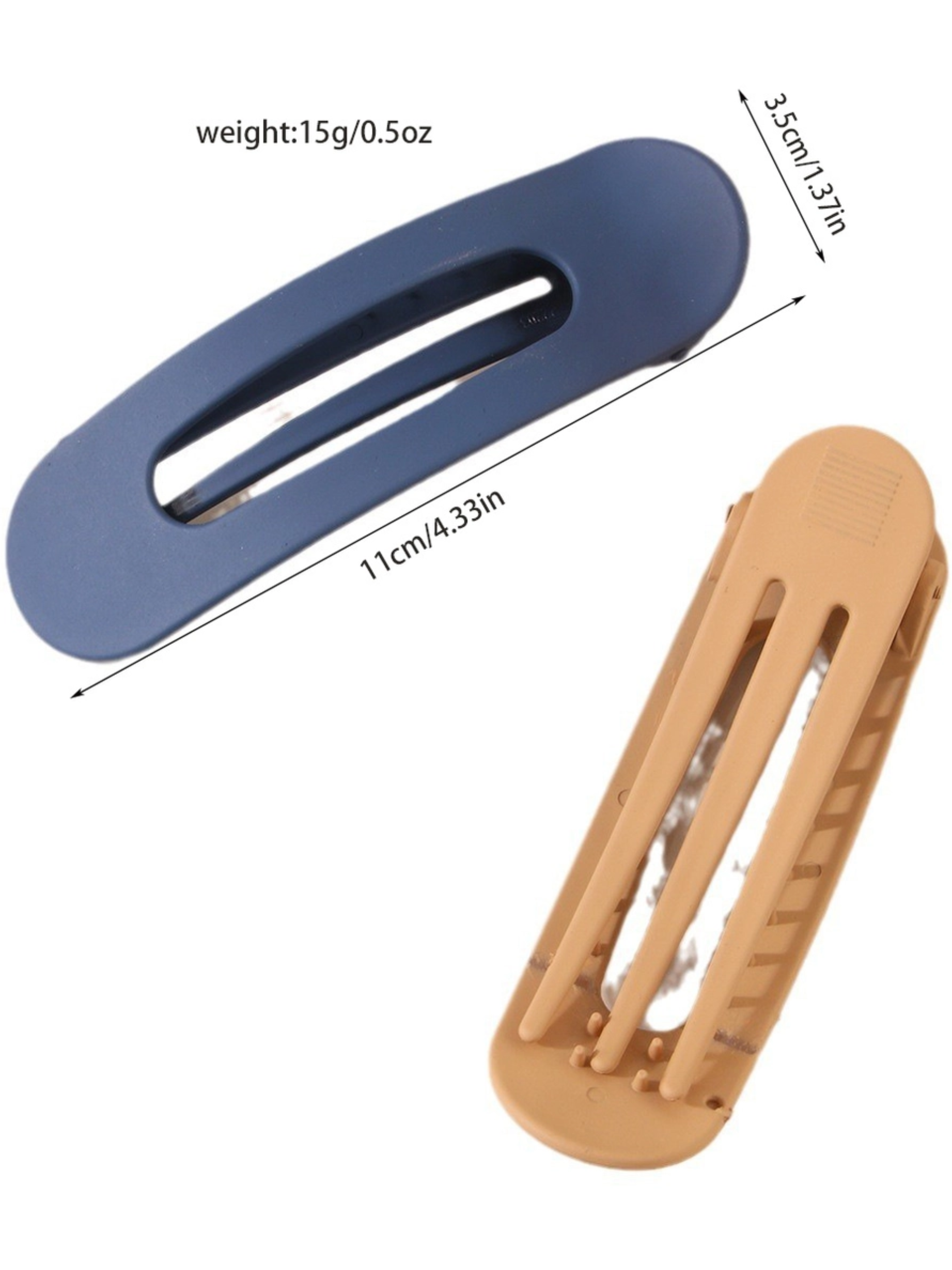 Long Flat Duckbill Hair Clip