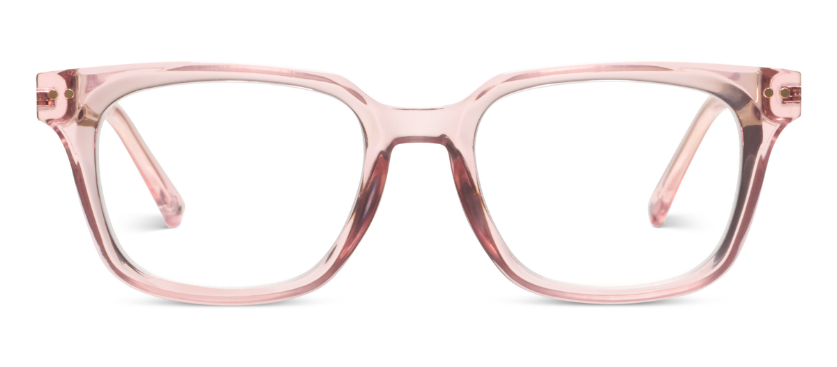 Peepers Pink Sidebar Blue Light Glasses