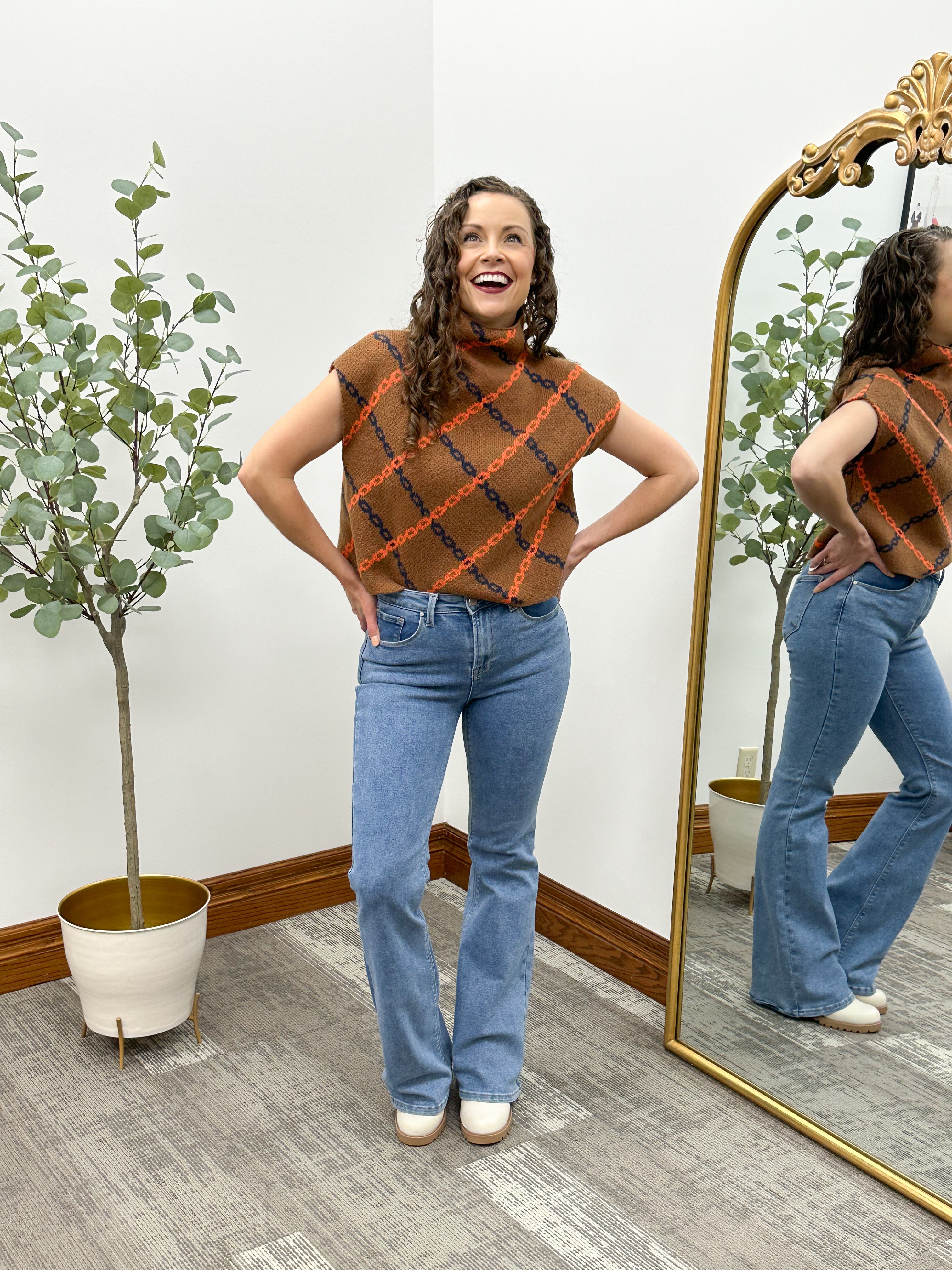 Brooke Chain Link Sweater Vest