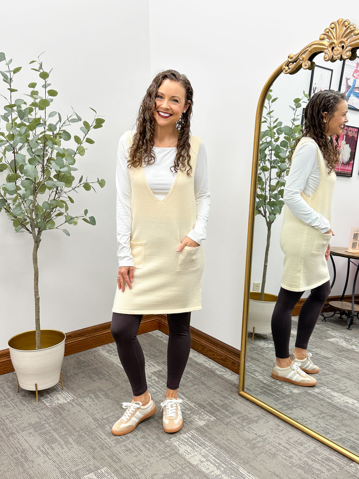 Cream Knit Jumper